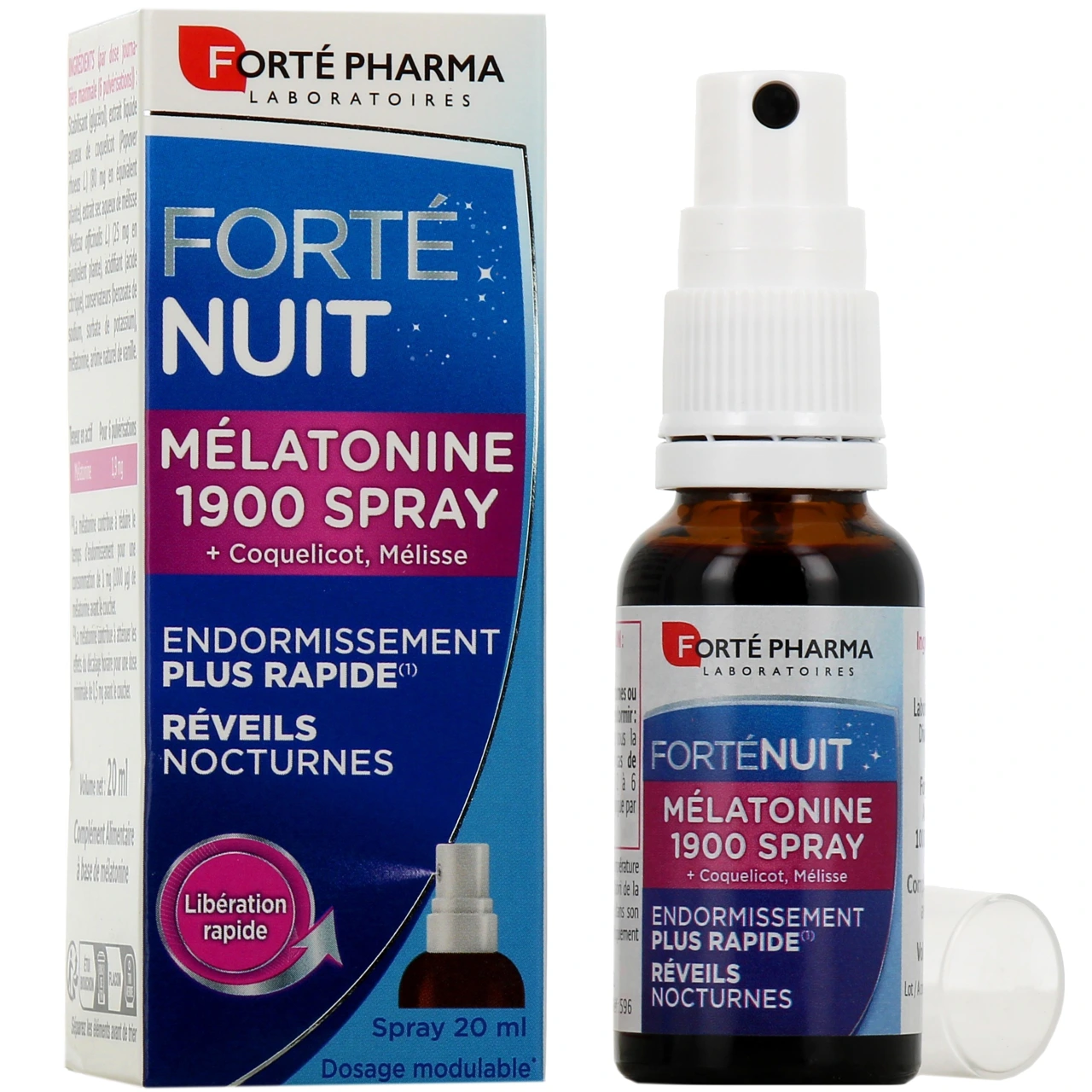 Forté Nuit Mélatonine 1900 - Vue 7