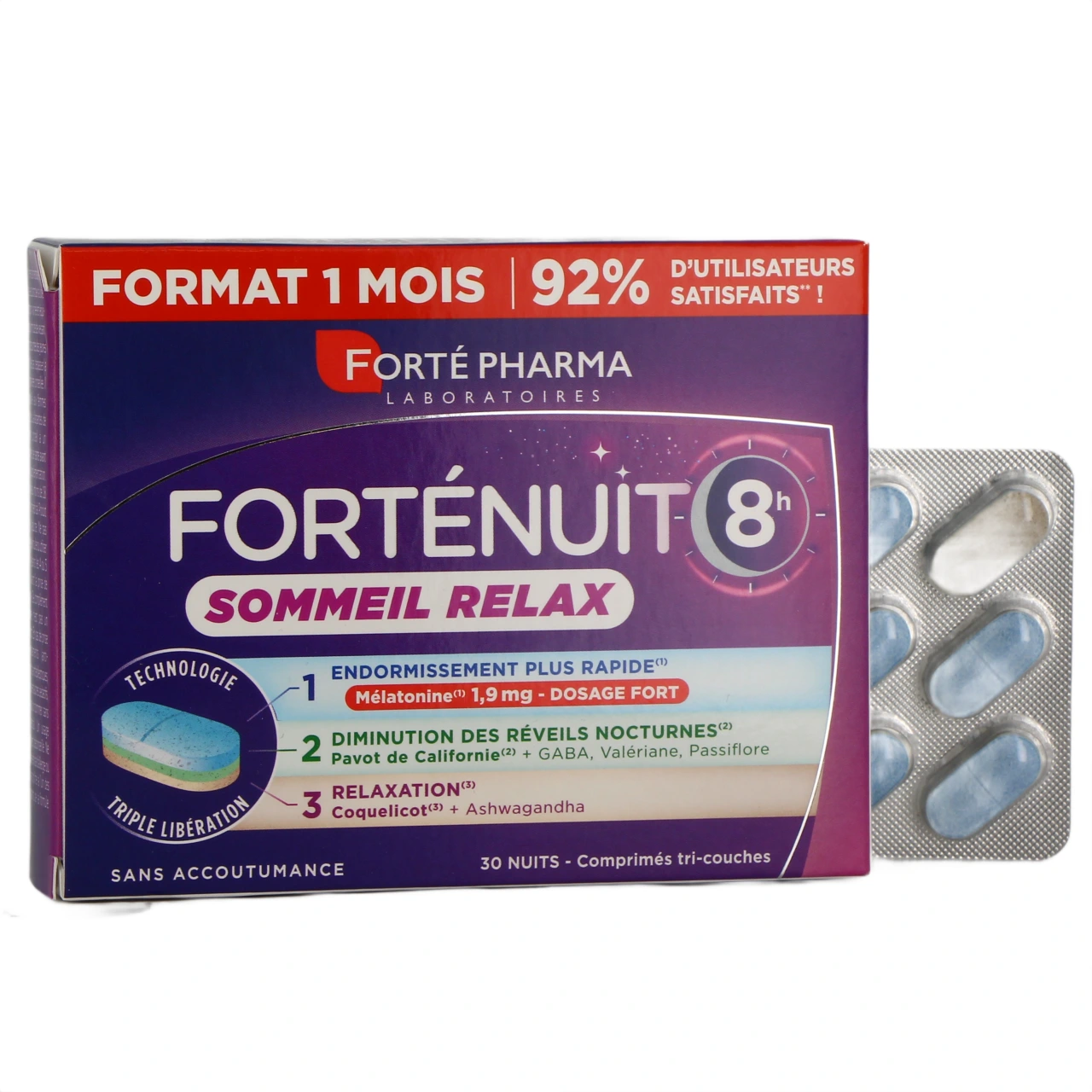 Forté Nuit Sommeil Relax 8h - Vue 4