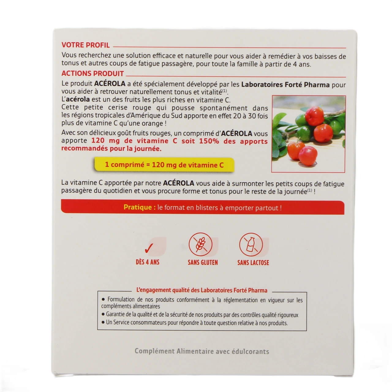 Forté Pharma Acérola Vitamine C - Vue 14