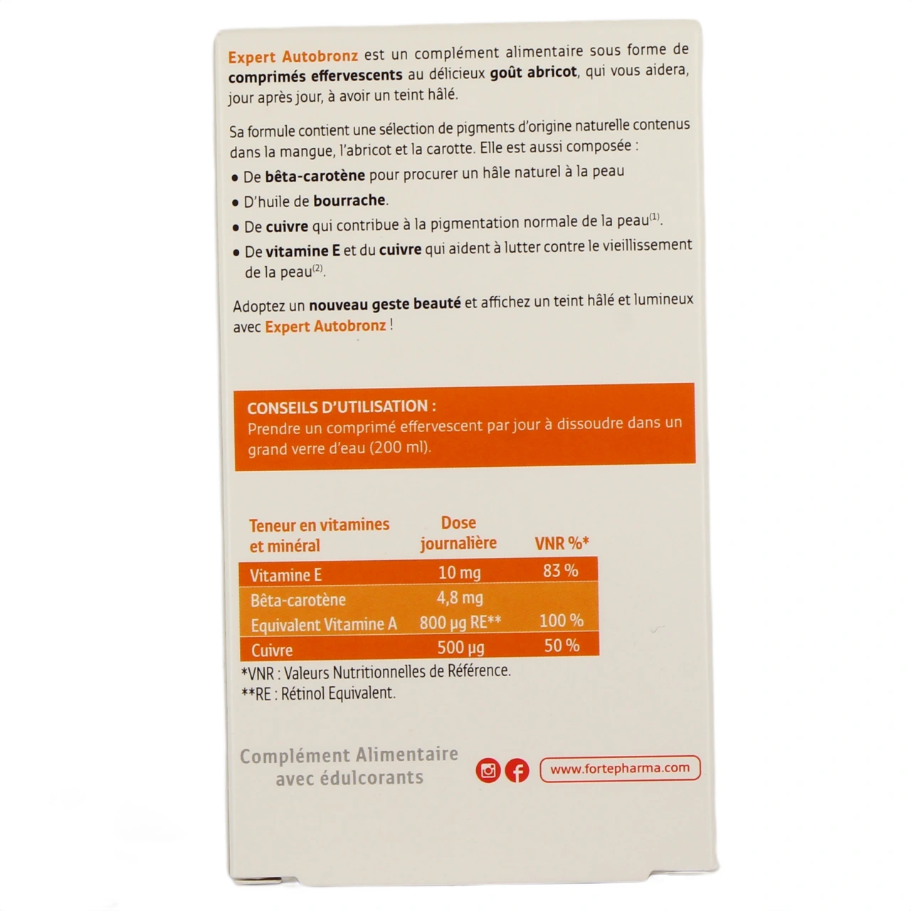 Forté Pharma Expert AutoBronz - Vue 3