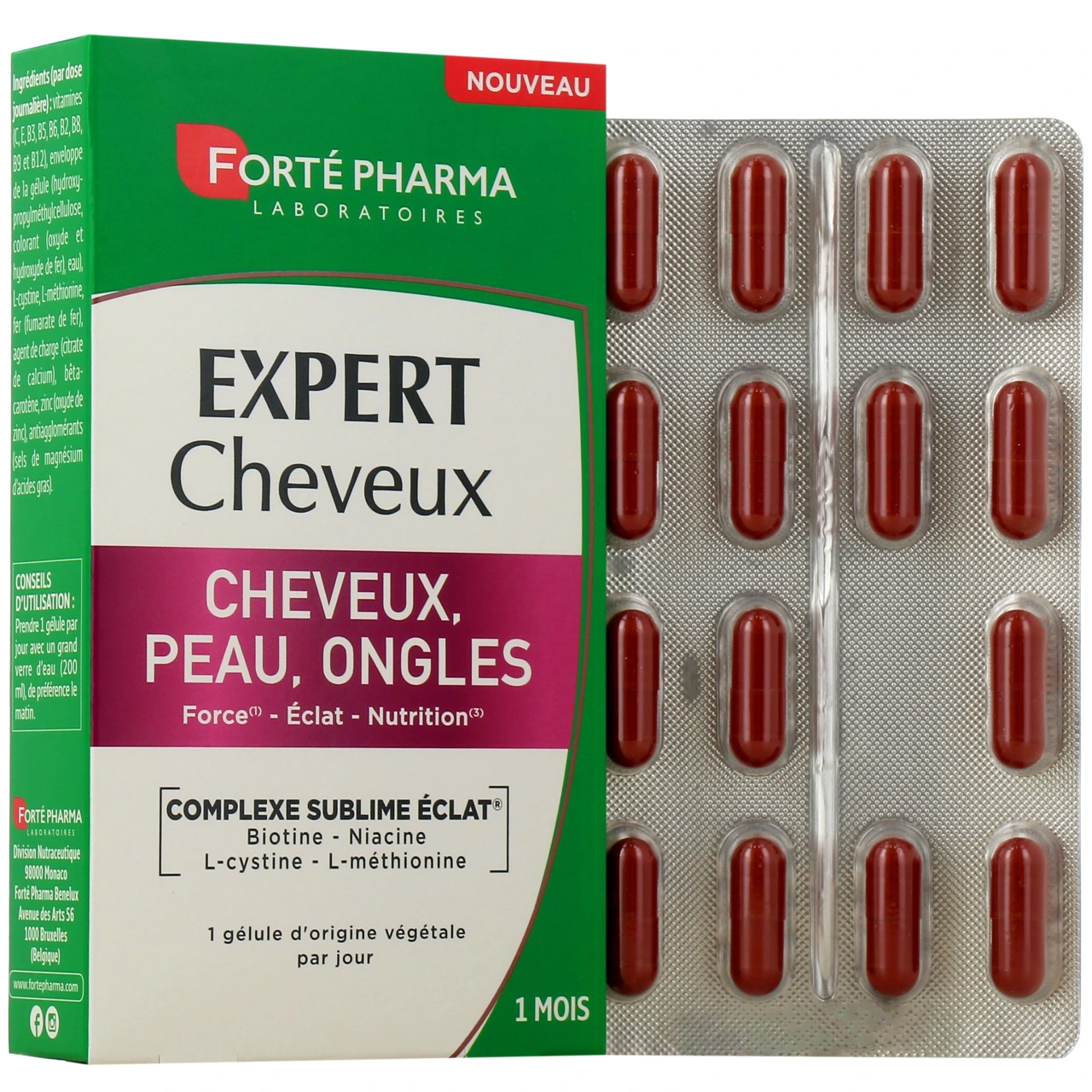 Forté Pharma Expert Cheveux, Peau et Ongles - Forte Pharma