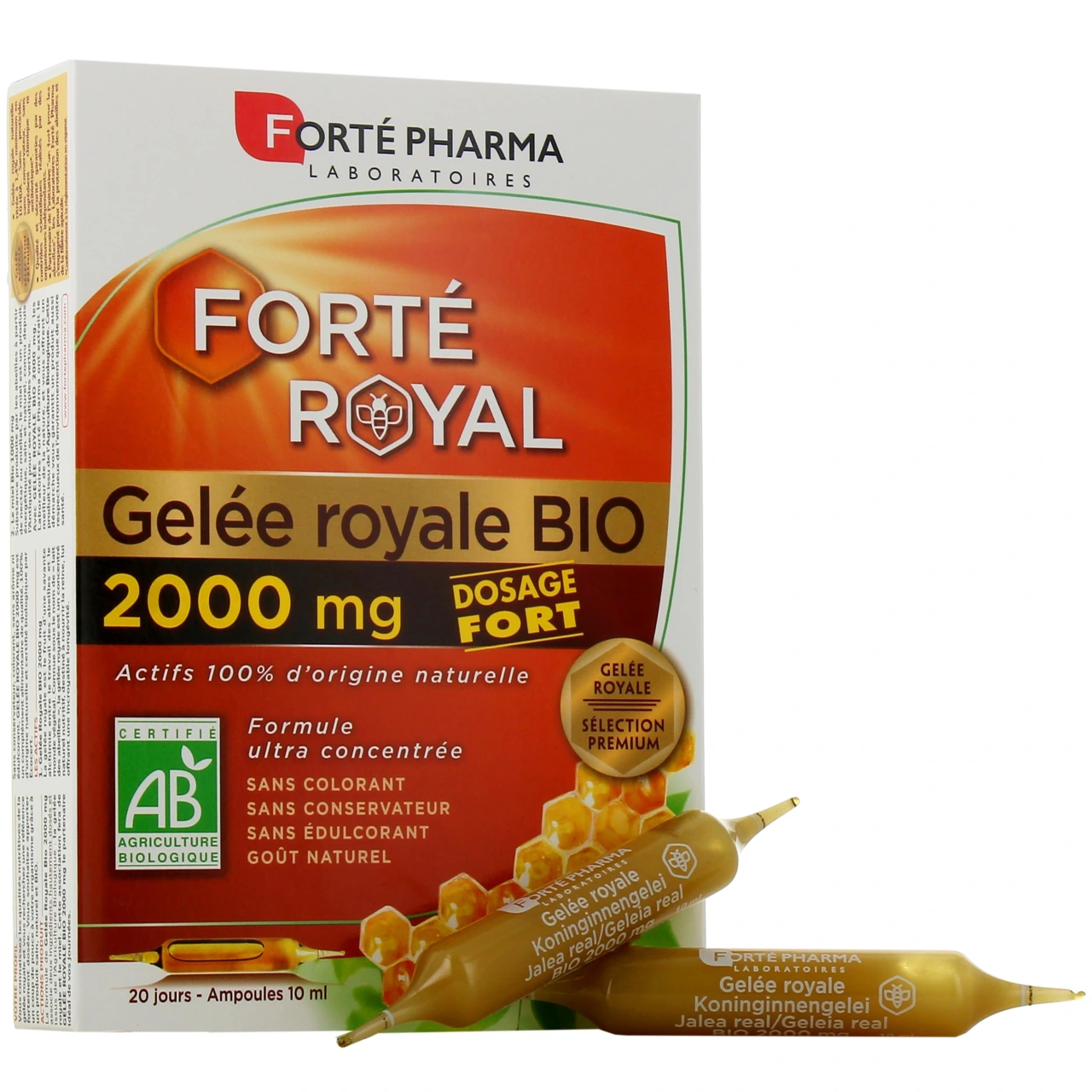 Forté Pharma Forté Royal Gelée royale Bio - Forte Pharma