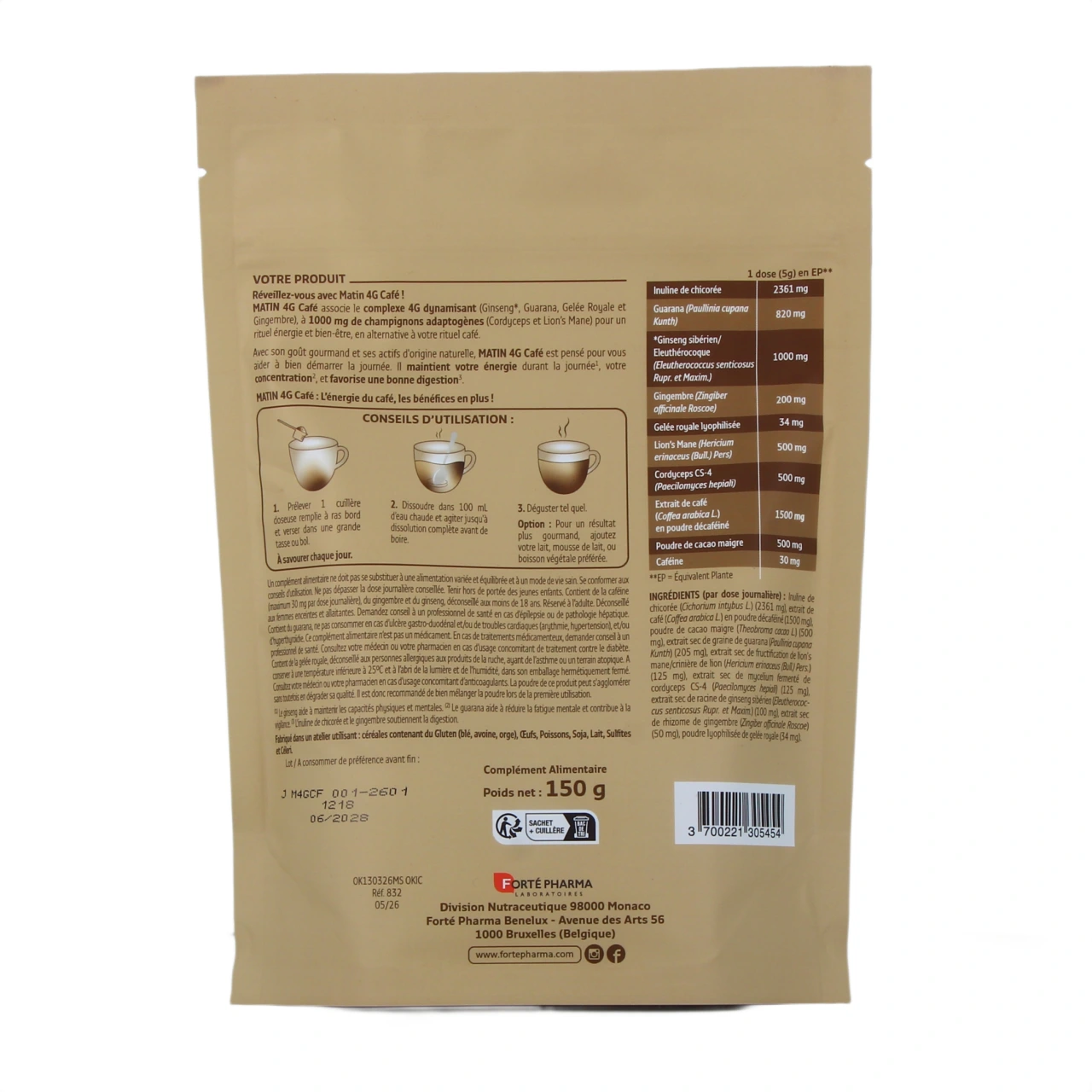 Forté Pharma Matin 4G - Vue 3
