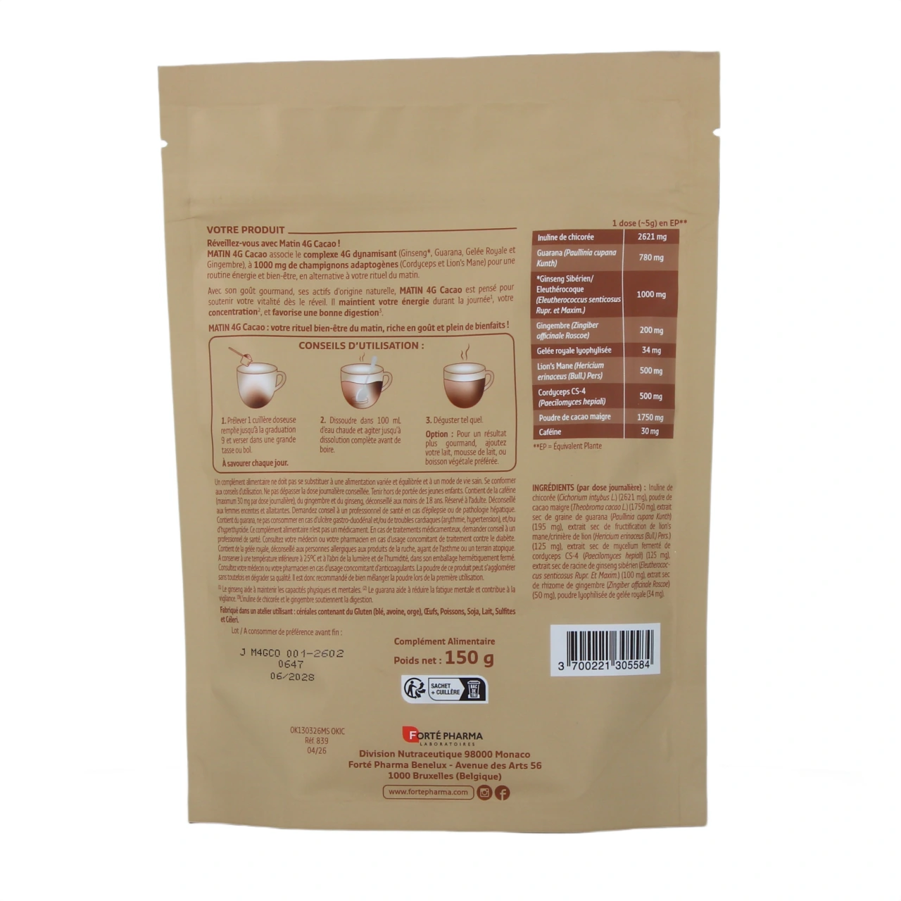 Forté Pharma Matin 4G - Vue 6