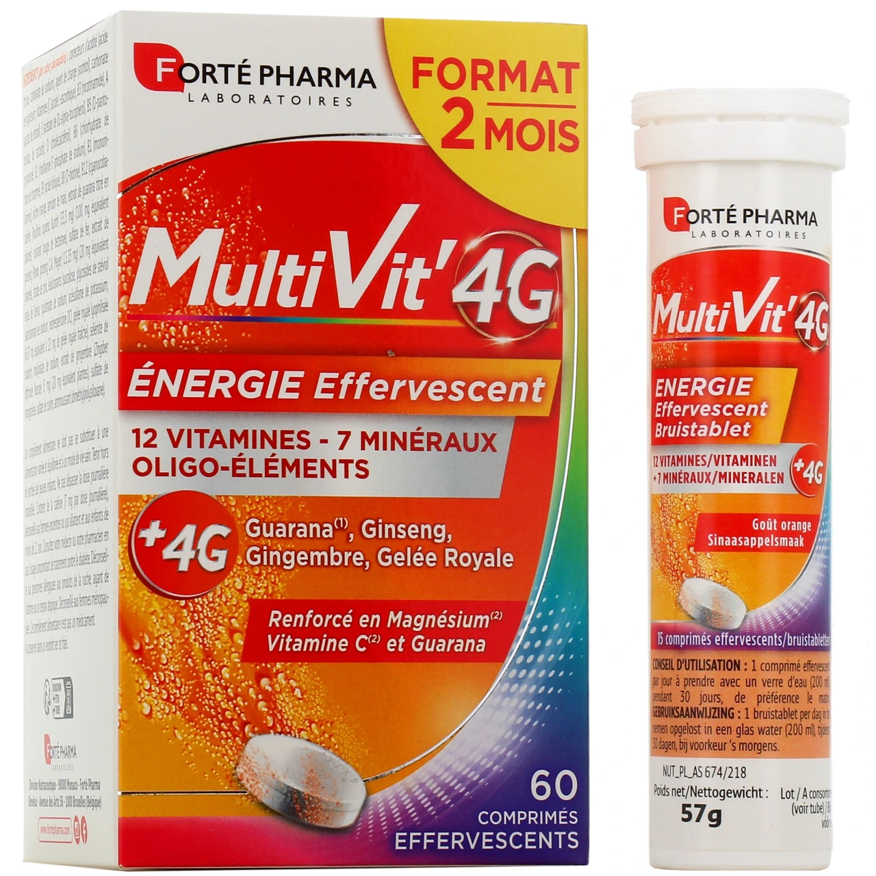 Forté Pharma MultiVit' 4G Energie - Vue 4