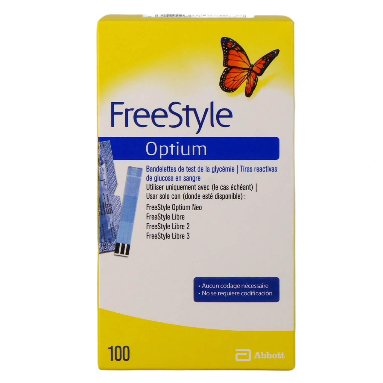 FreeStyle Optium Électrodes - Vue 2