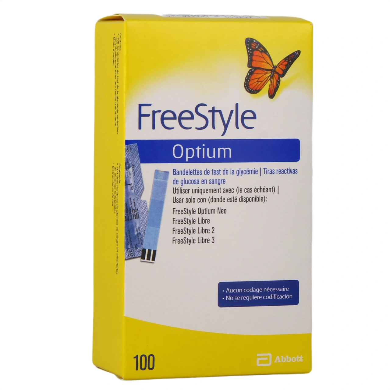 FreeStyle Optium Électrodes - Abbott