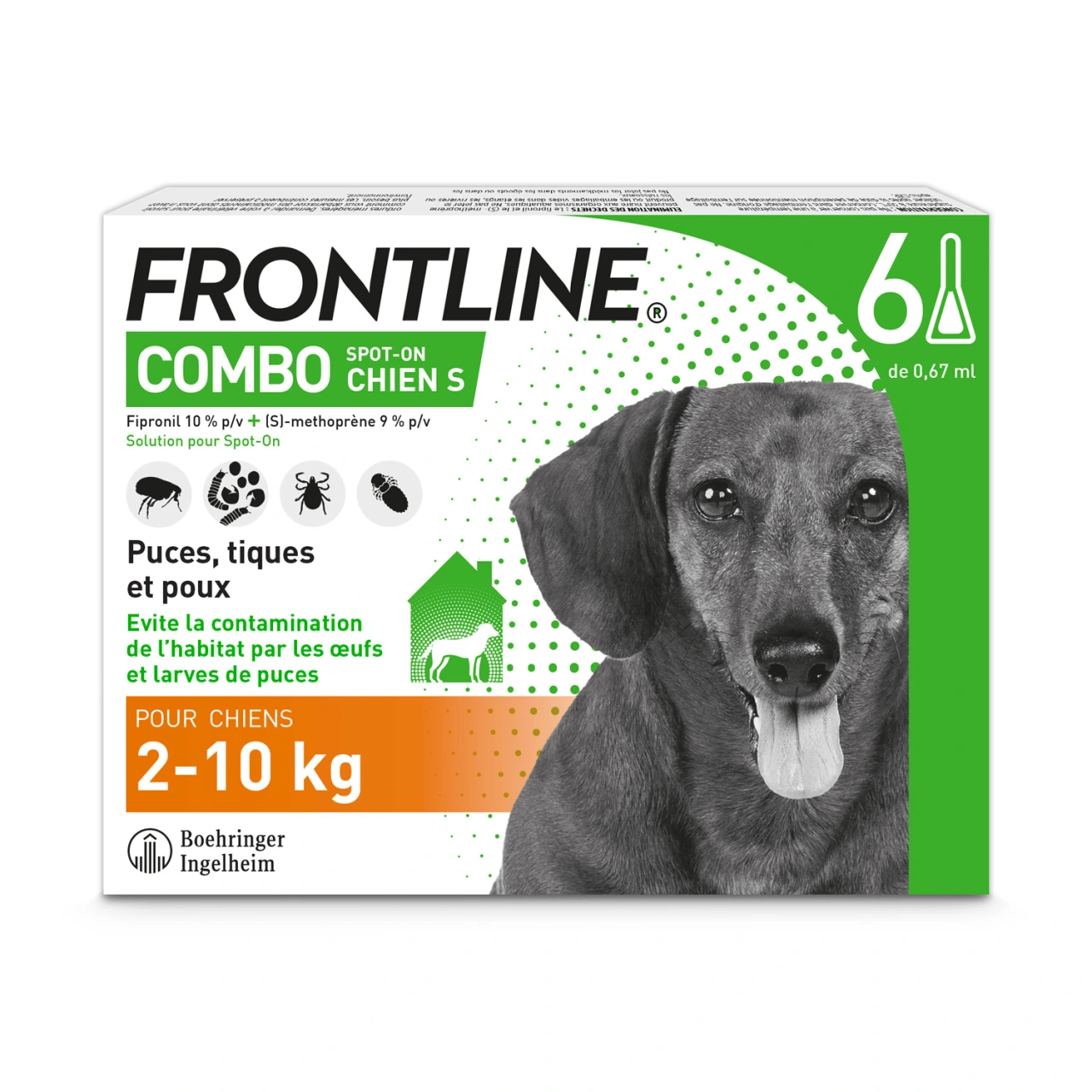 Frontline Combo Chien - Vue 4