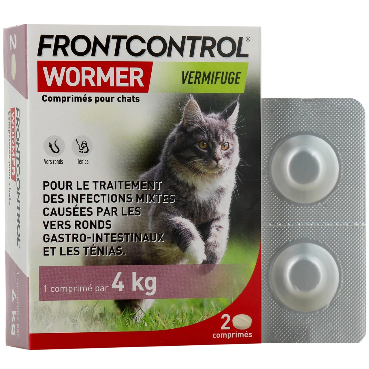 Frontline Frontcontrol Wormer Vermifuge - Vue 2