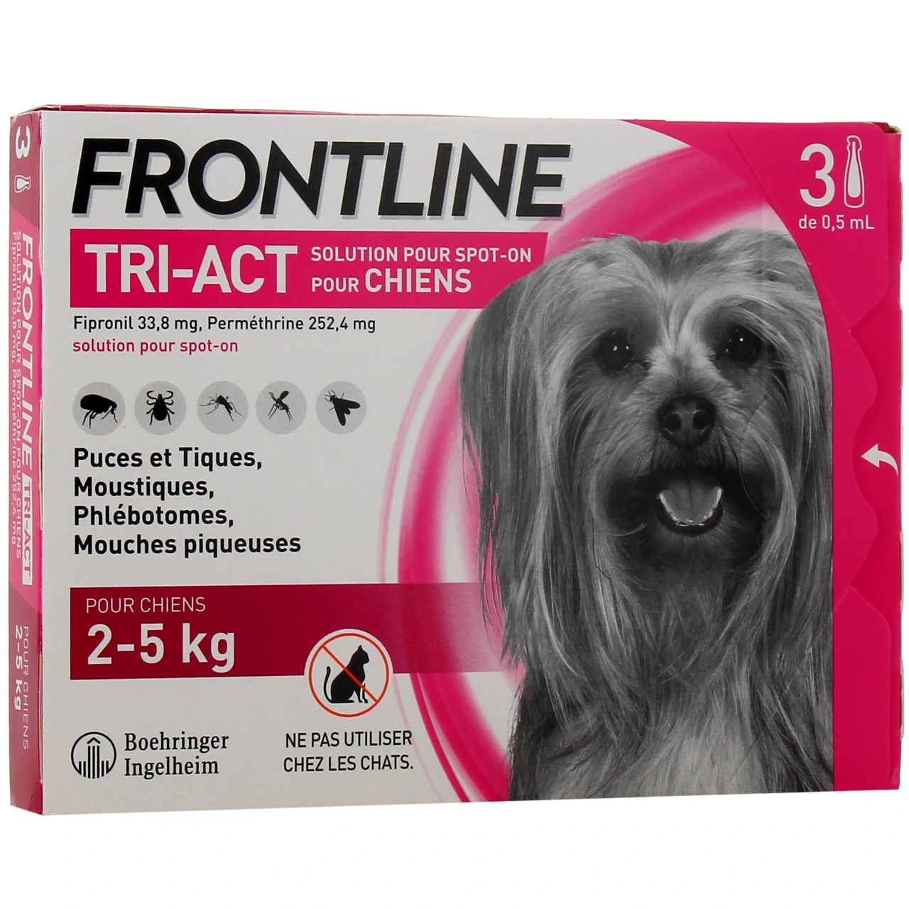 Frontline Tri-Act Chien Pipettes - Frontline
