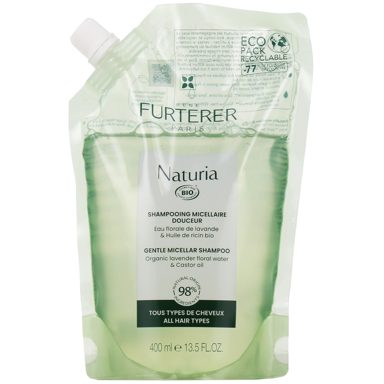 Furterer Naturia Shampooing micellaire douceur Bio - Vue 9