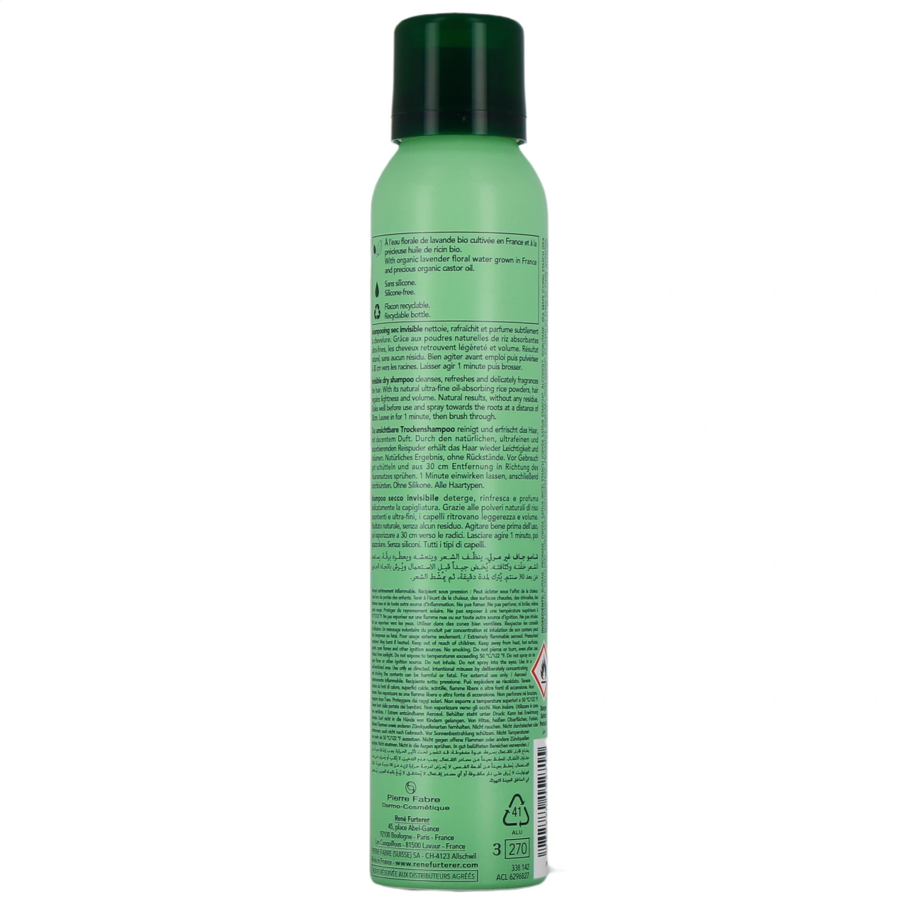 Furterer Naturia Shampooing Sec Invisible - Vue 5