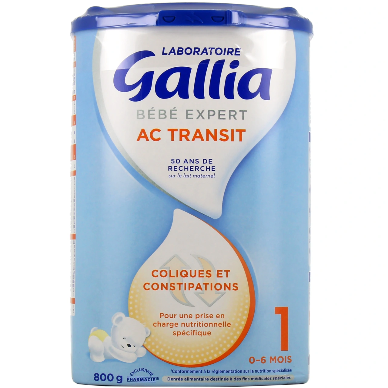 Gallia Bébé Expert Lait AC Transit 1er âge - Gallia