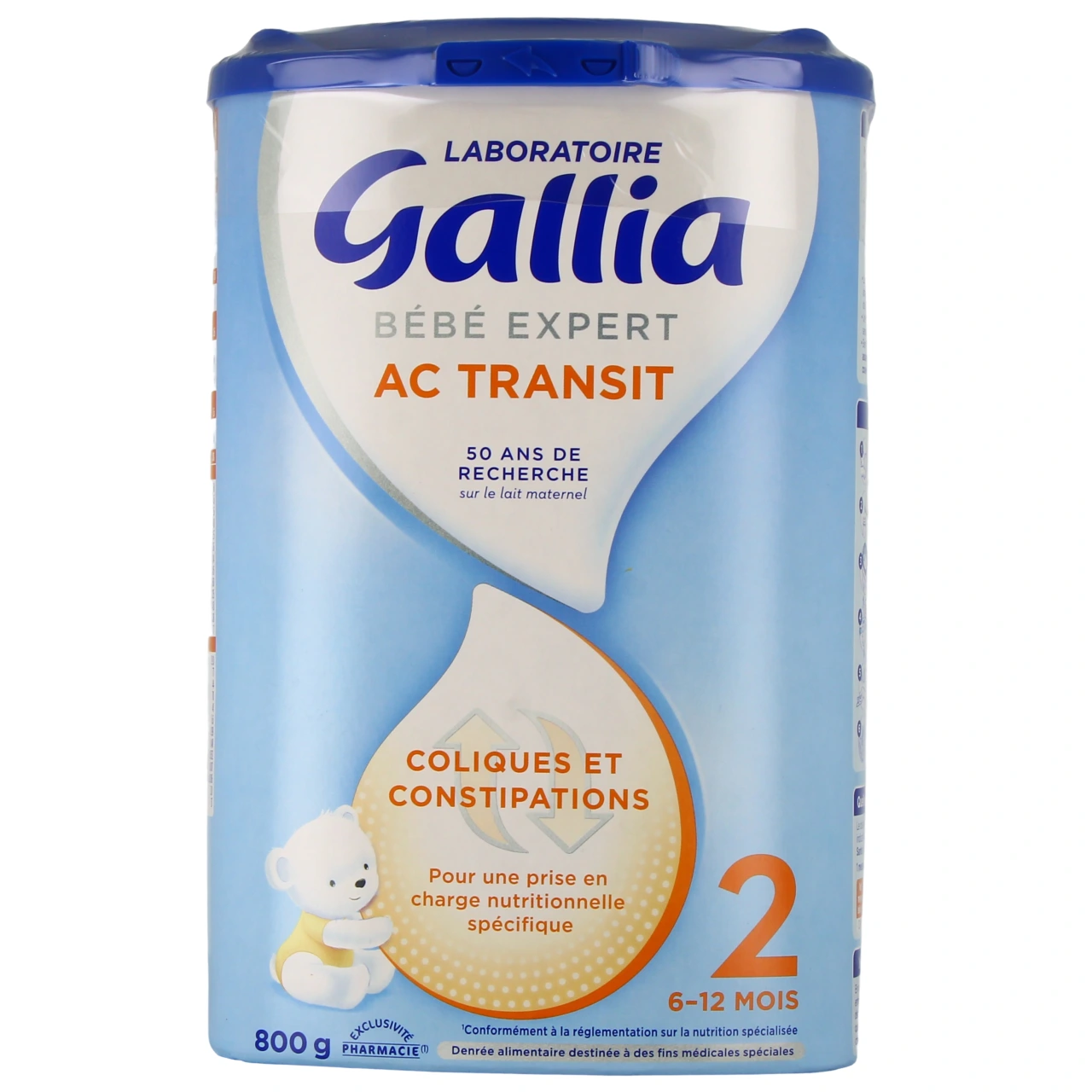 Gallia Bébé Expert Lait AC Transit 2ème âge - Gallia