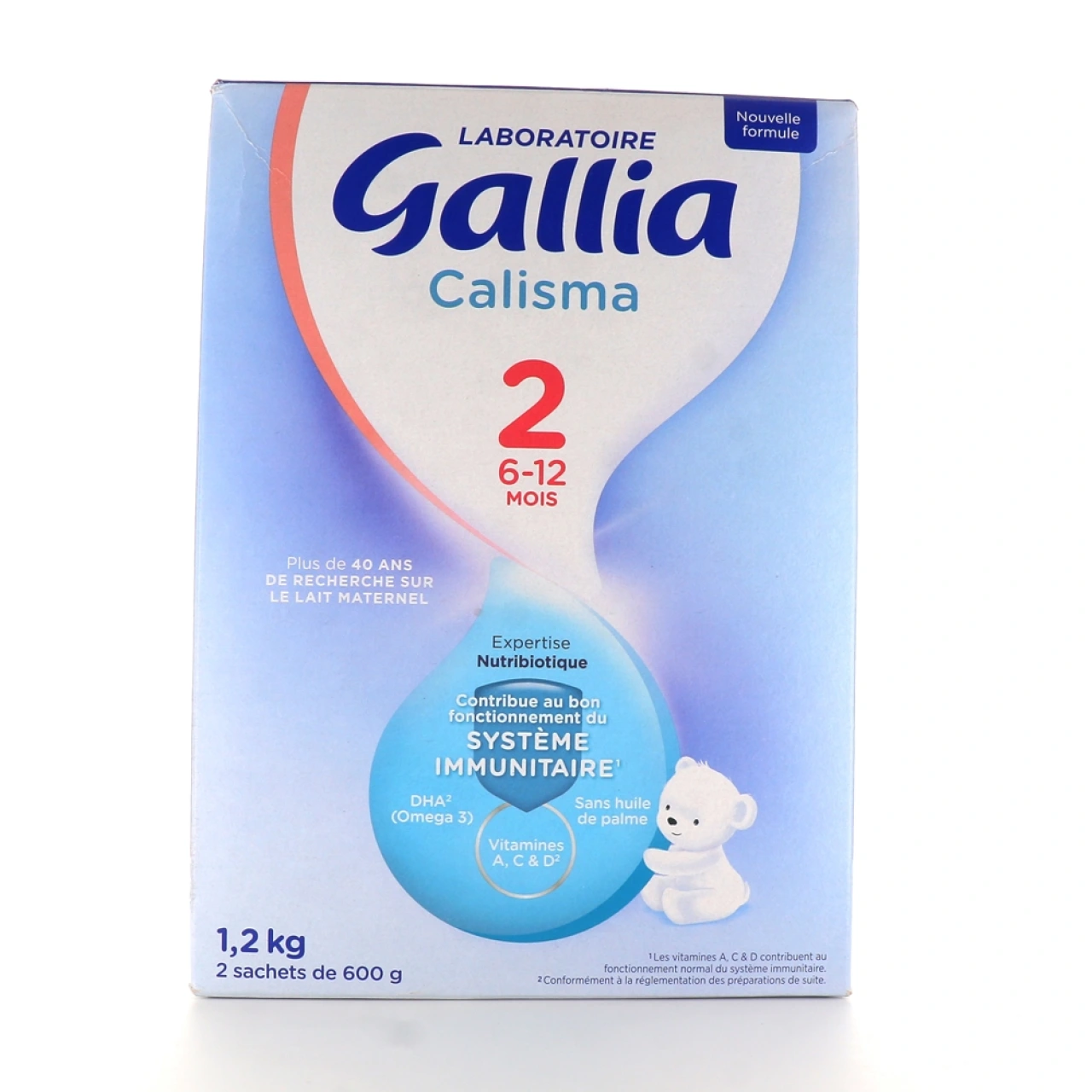 Gallia Calisma 2 Lait 2ème âge - Vue 4