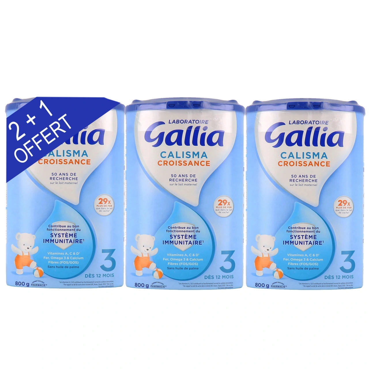 Gallia Calisma Croissance Lait 3ème âge - Vue 4