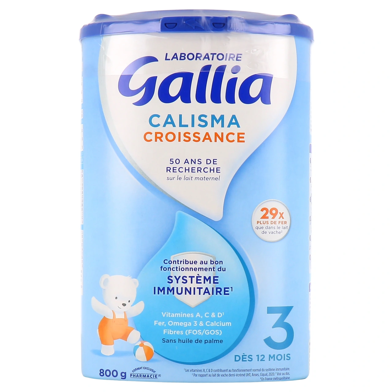 Gallia Calisma Croissance Lait 3ème âge - Gallia
