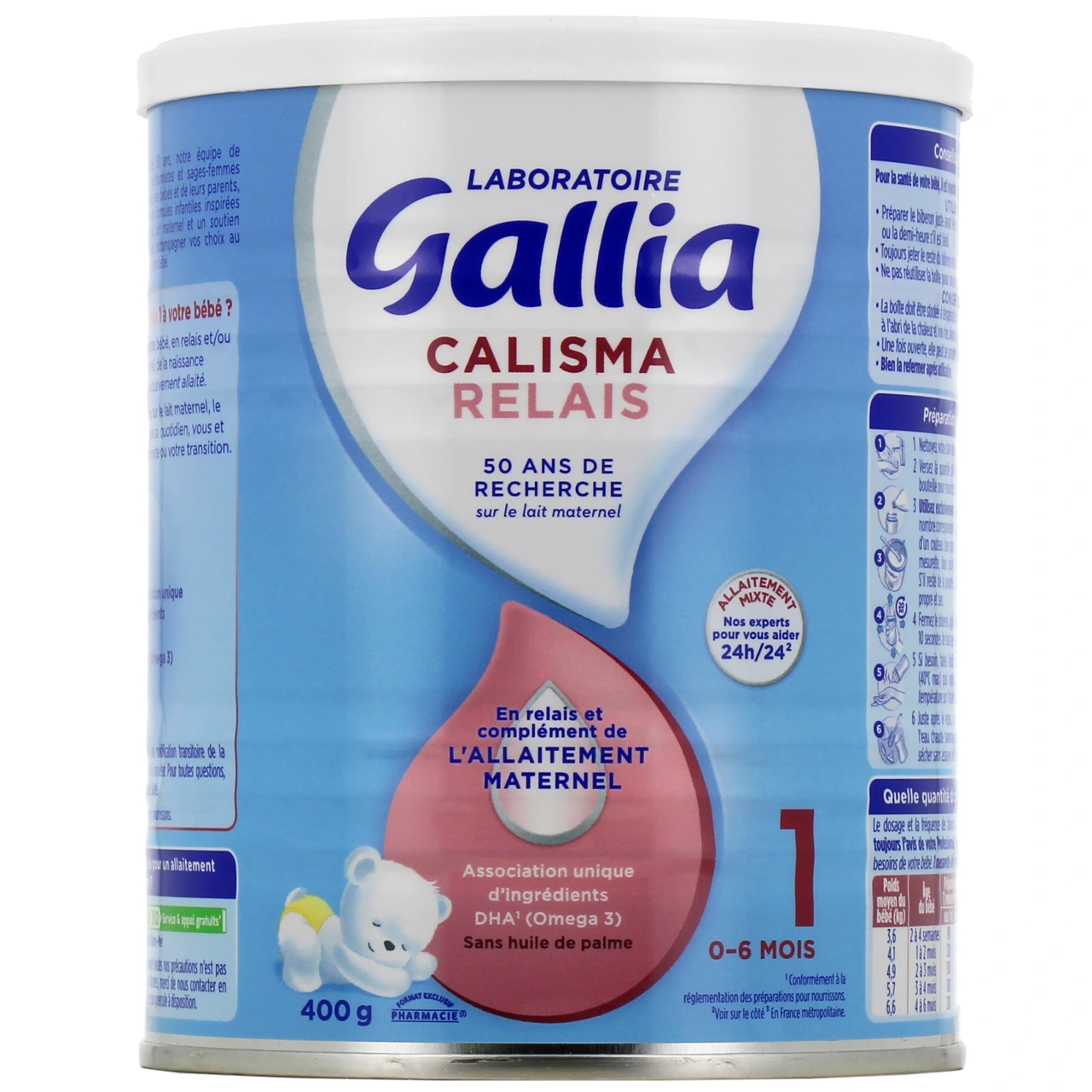 Gallia Calisma Relais Lait 1er âge - Gallia