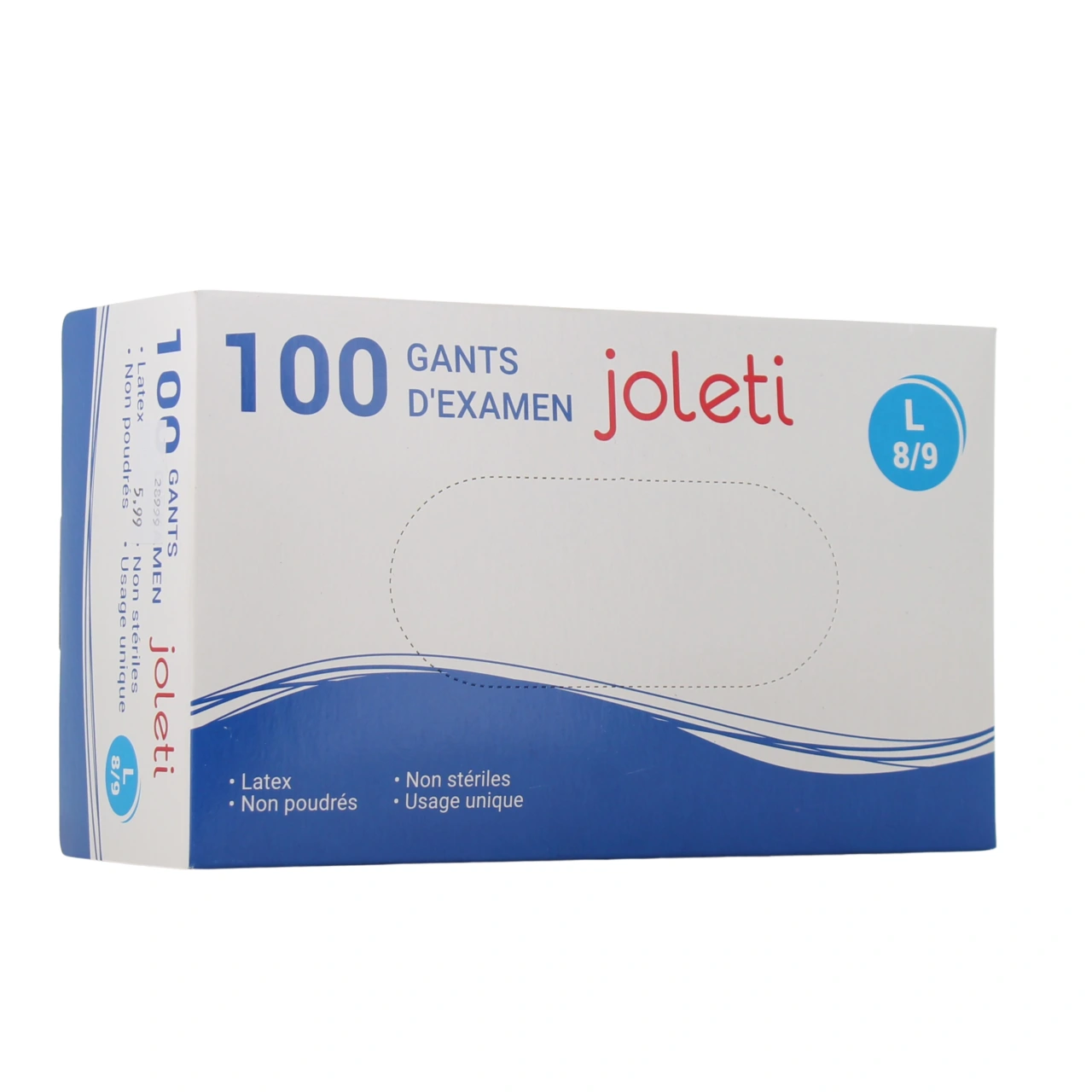 Gants d'examen en Latex non Poudrés Joleti - Vue 5
