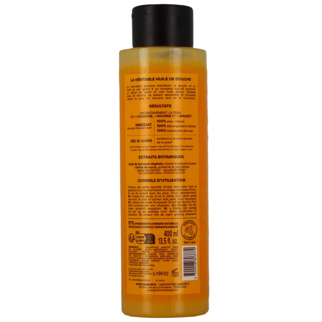 Garancia Huile de Douche - Vue 3