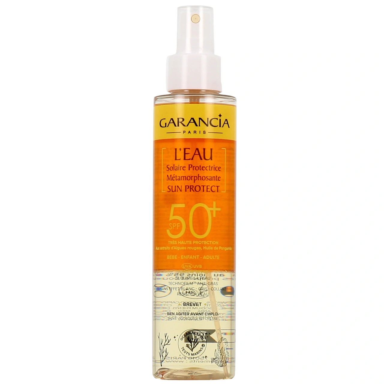 Garancia Sun Protect Eau Solaire SPF 50+ - Garancia Solaires