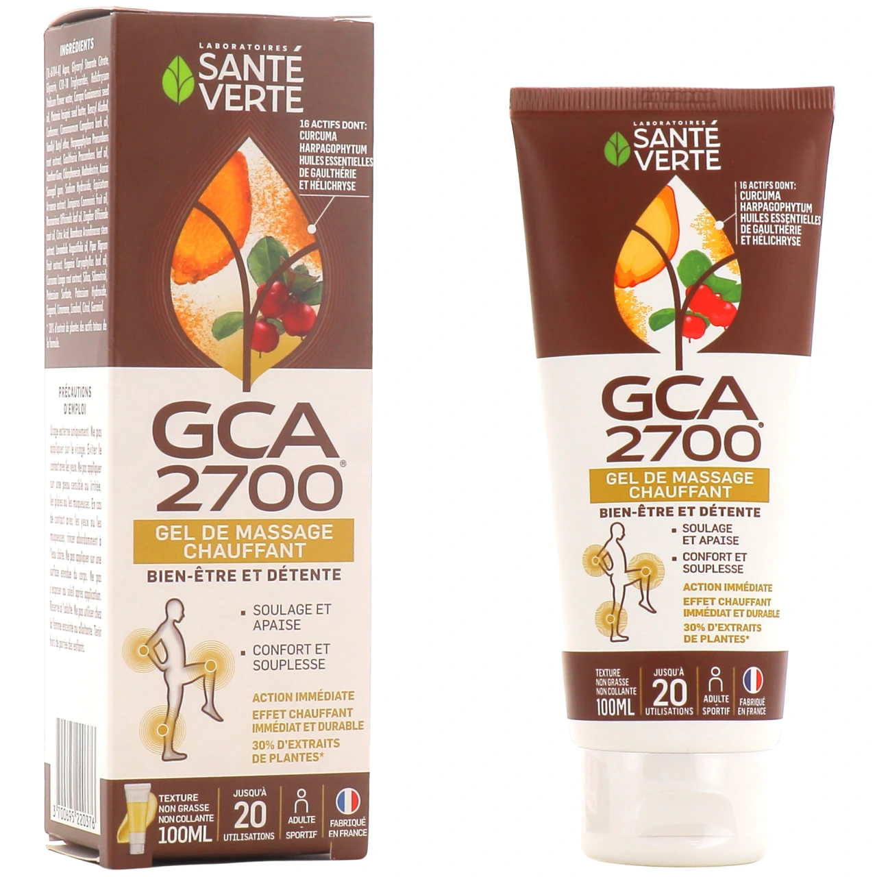 GCA 2700 Gel Chauffant - Santé Verte