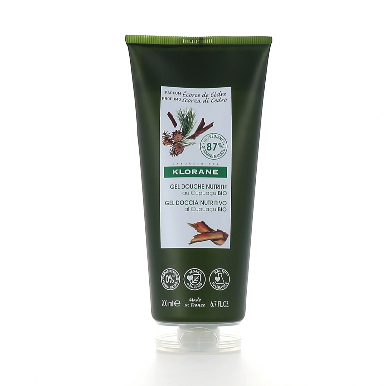 Klorane Gel Douche au Cupuaçu Bio - Klorane