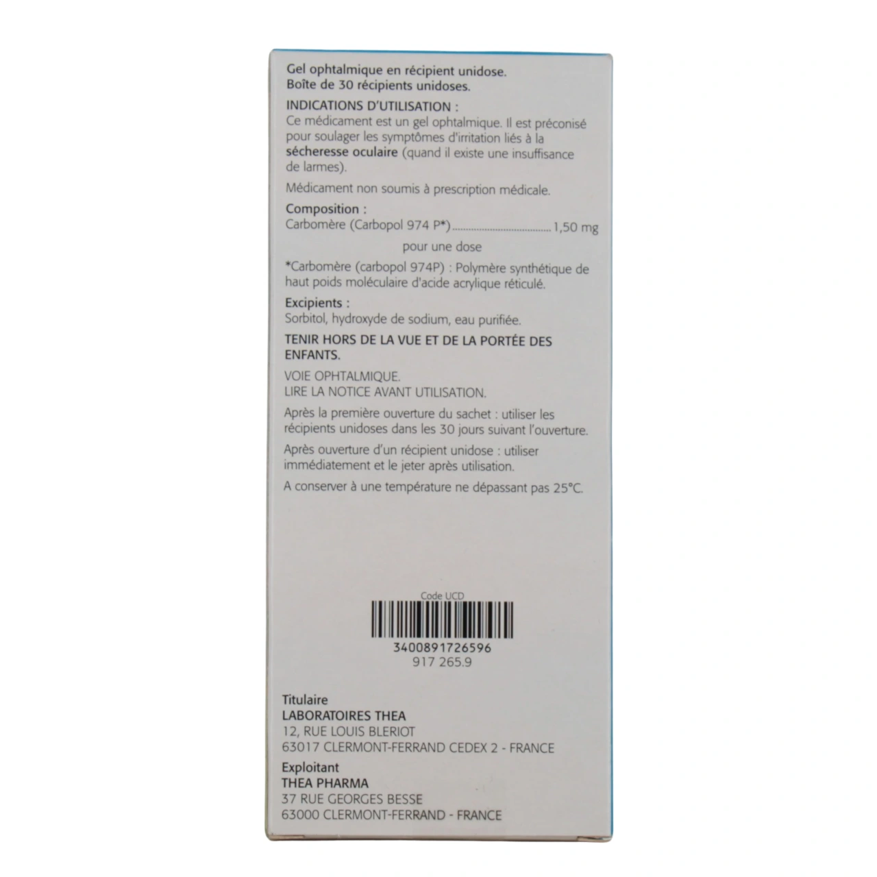 Gel-larmes Gel Ophtalmique - Vue 3