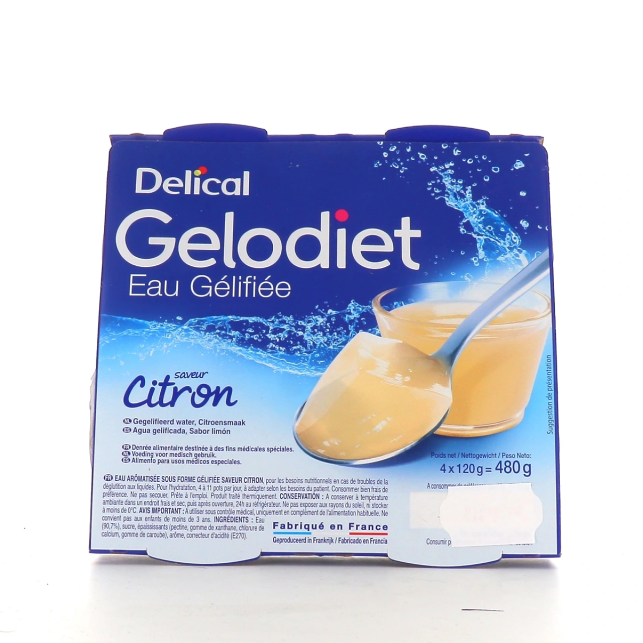 Gelodiet Eau Gélifiée Aromatisée - Vue 3