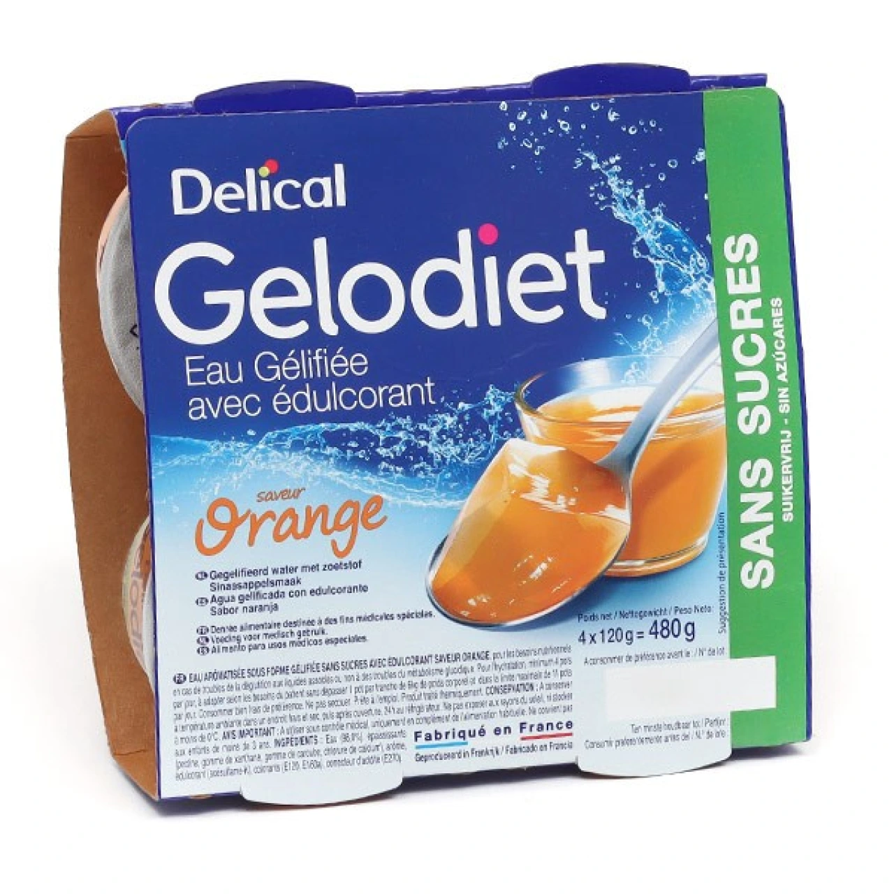 Gelodiet Eau Gélifiée Aromatisée - Vue 24
