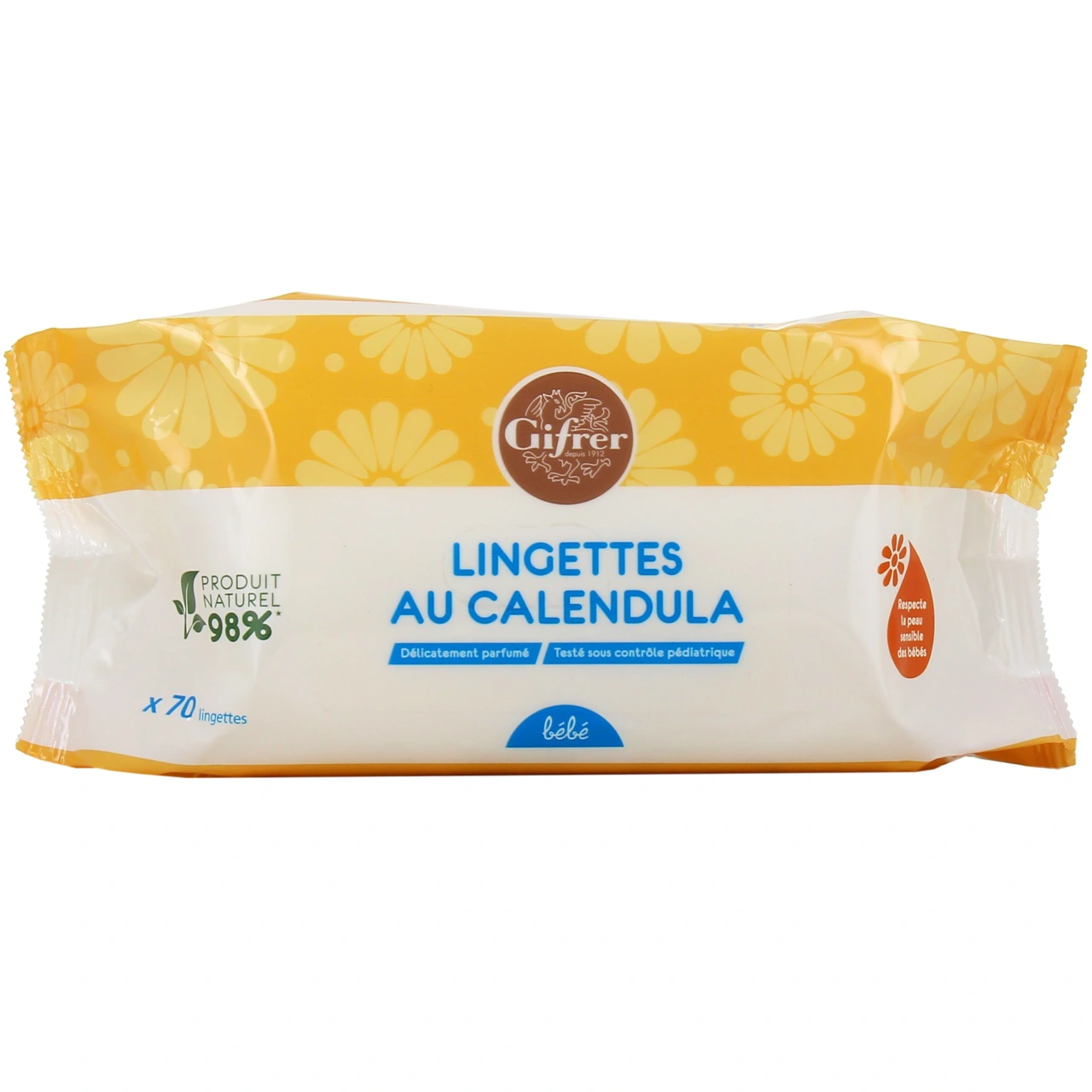 Gifrer Lingettes Nettoyantes Calendula - Gifrer
