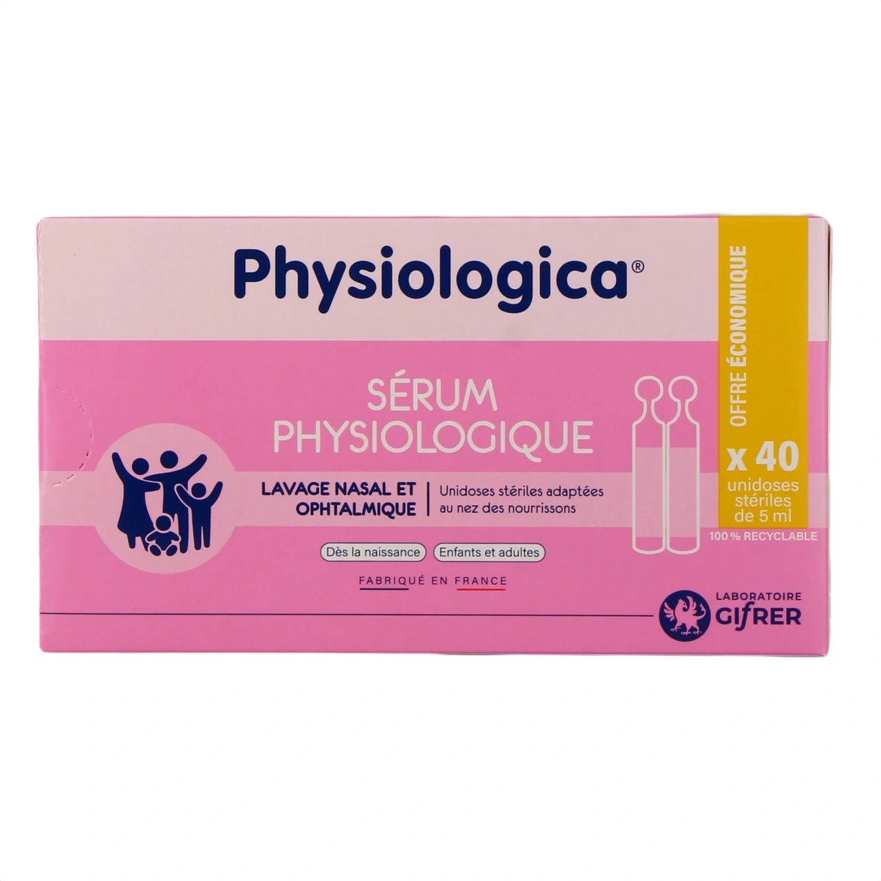 Gifrer Sérum physiologique - Vue 2