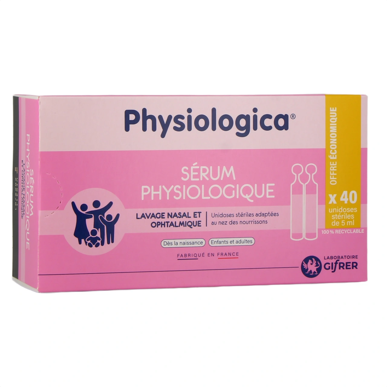 Gifrer Sérum physiologique - Gifrer