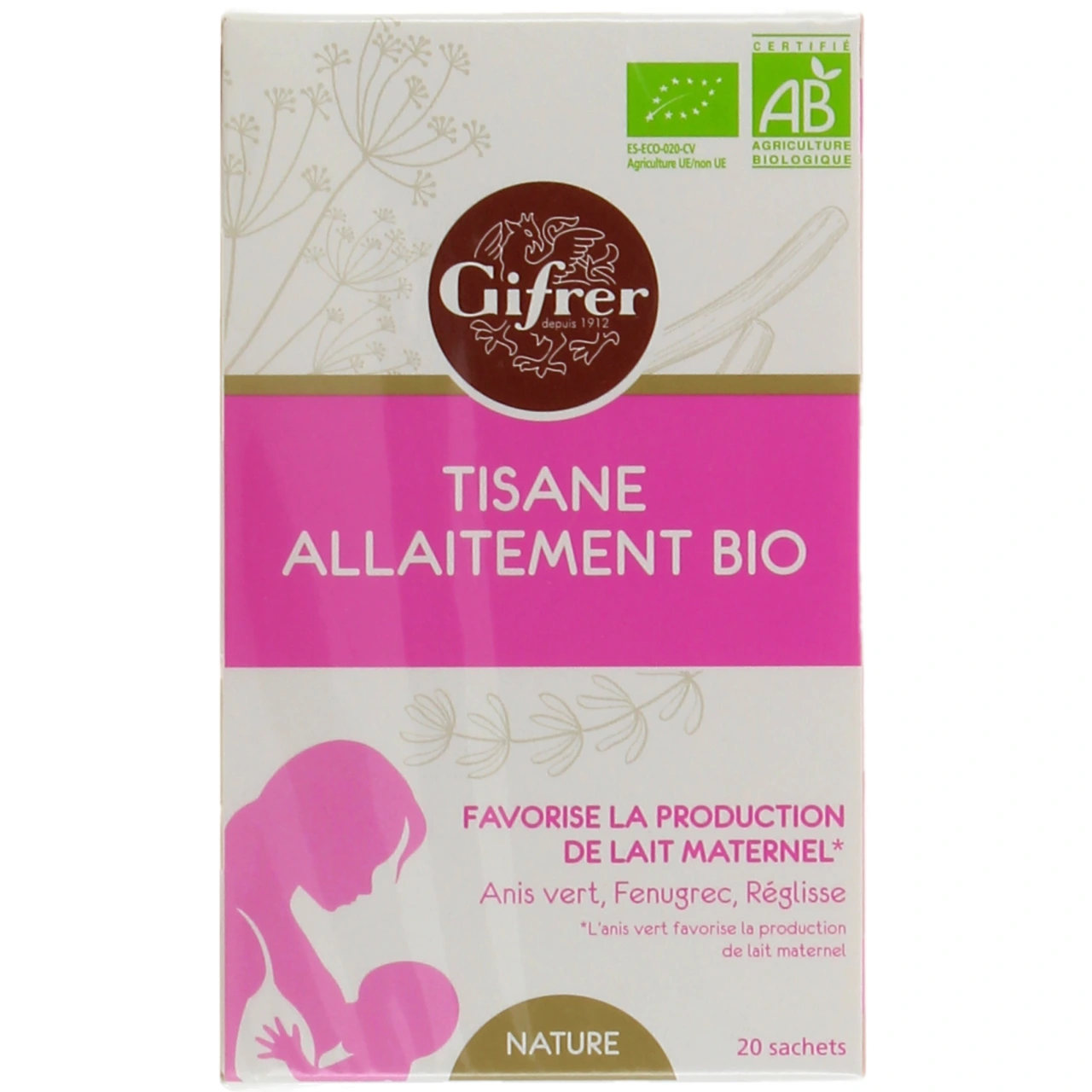 Gifrer Tisane Allaitement Bio - Vue 6