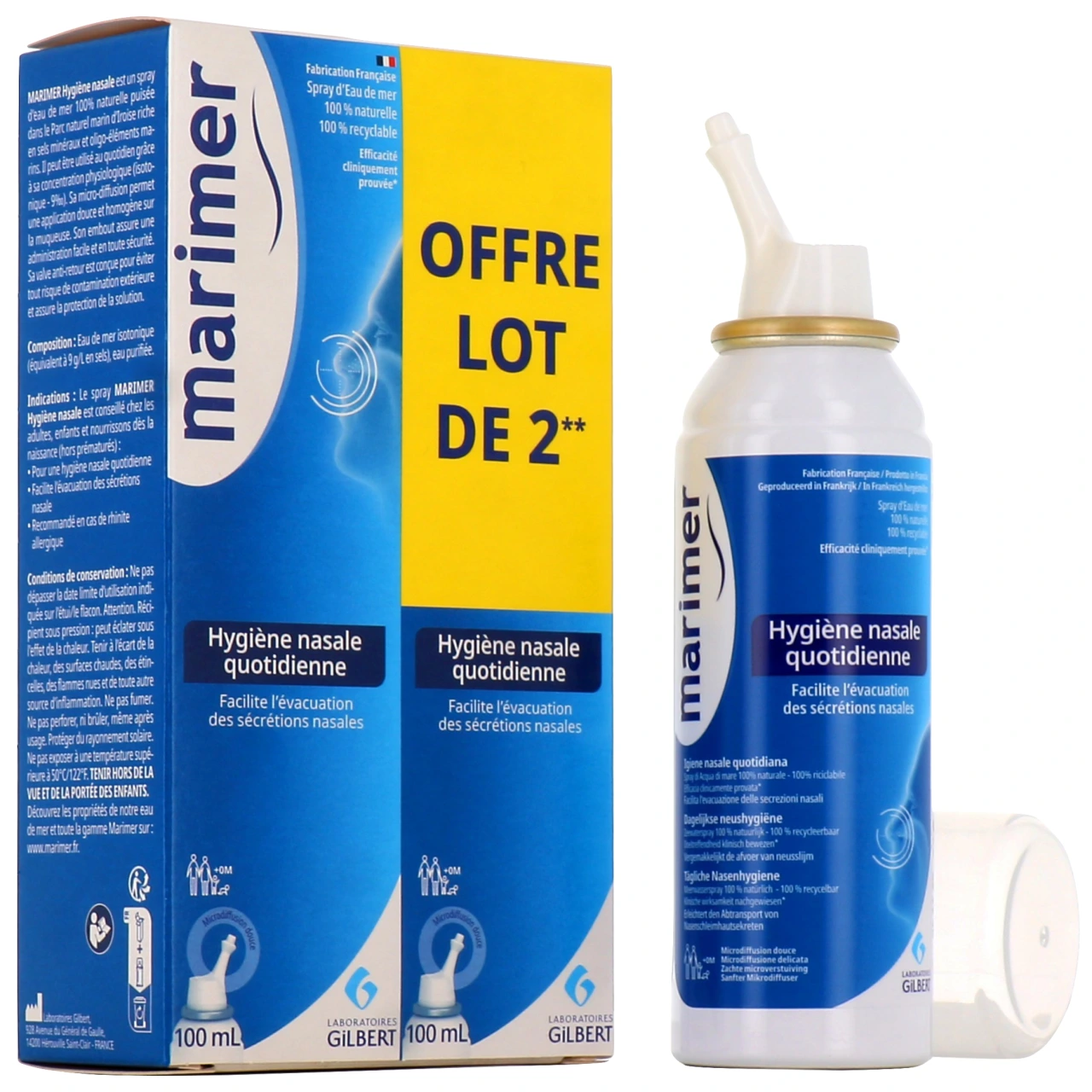 Marimer Hygiène Nasale Spray Isonotonique - Vue 10