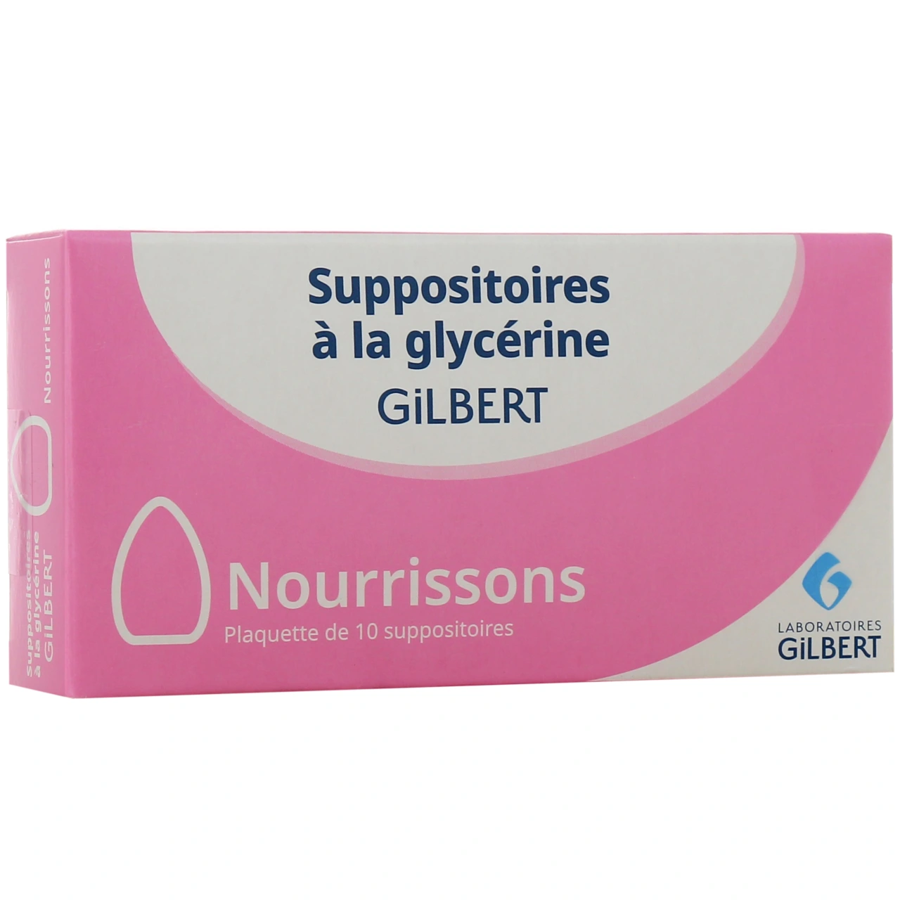 Gilbert Suppositoires à la glycérine Nourrisson - Gilbert