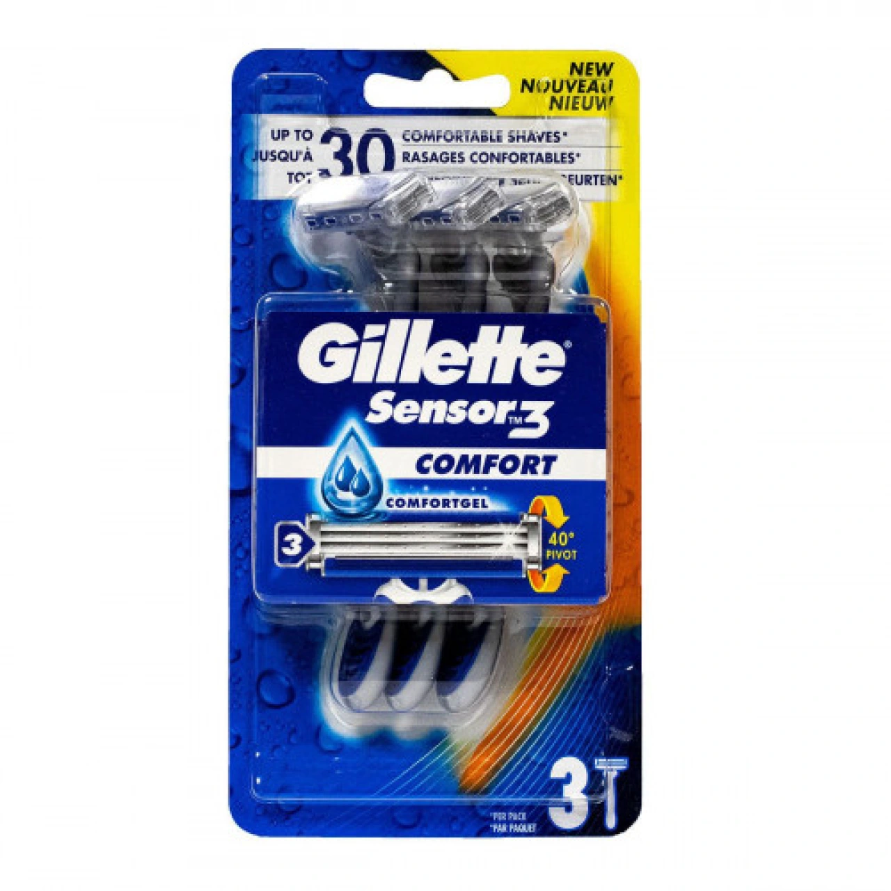 Gillette Sensor 3 Comfort Rasoir mécanique - Vue 2