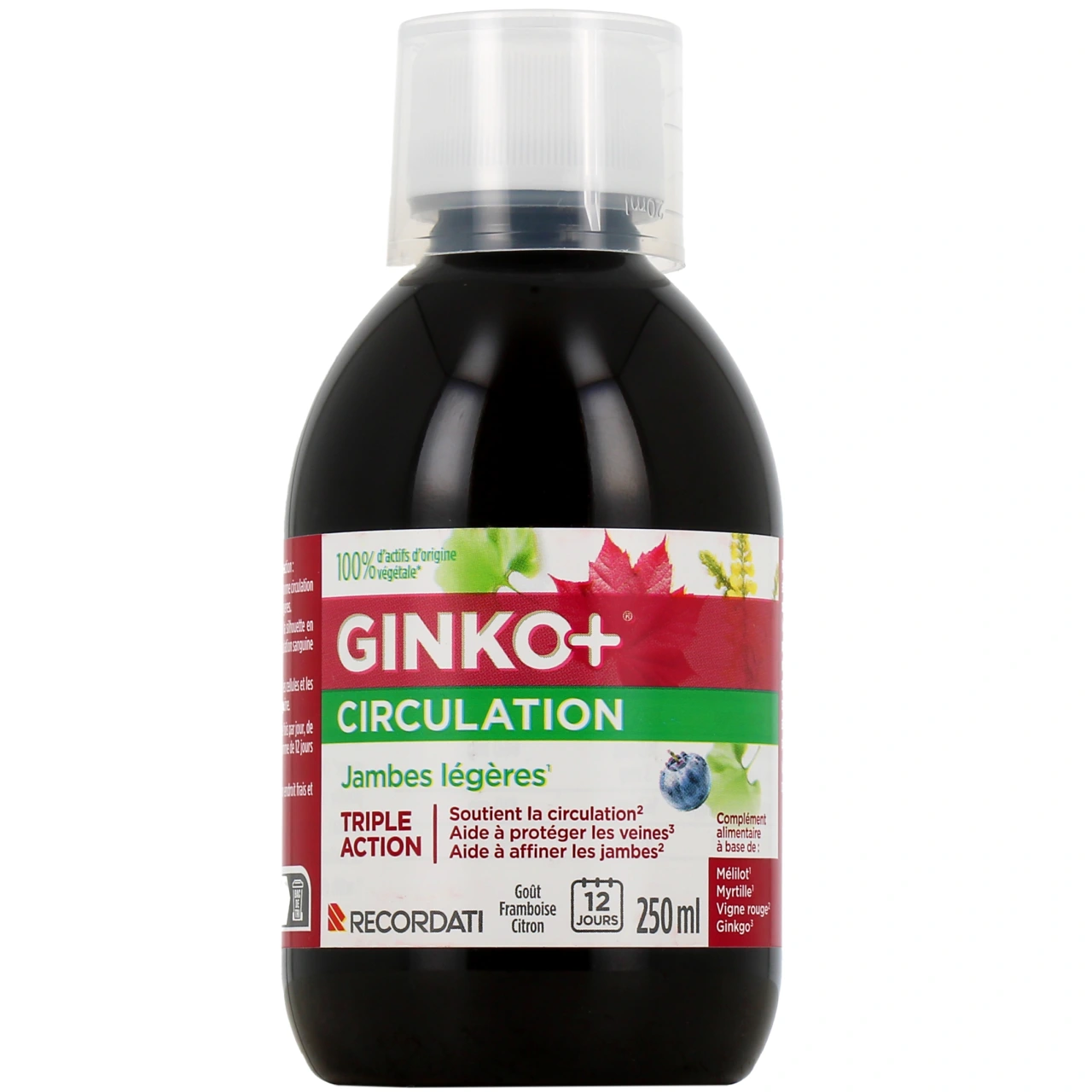 Ginko+ Circulation Jambes Légères - Bouchara Recordati