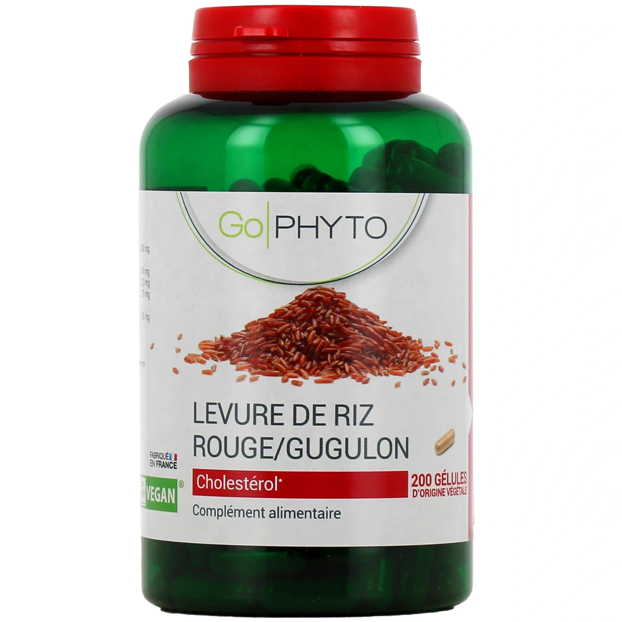 Go Phyto Levure de Riz Rouge/Gugulon Cholestérol - Go Phyto