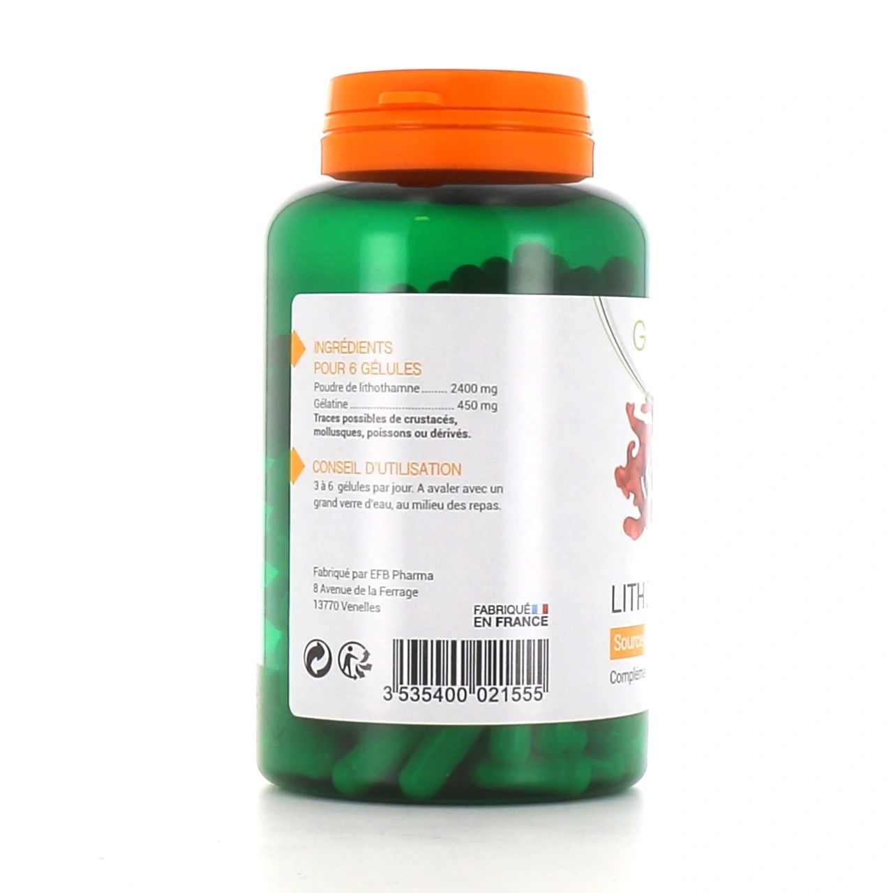 Go Phyto Lithothamne Source de Calcium - Vue 3