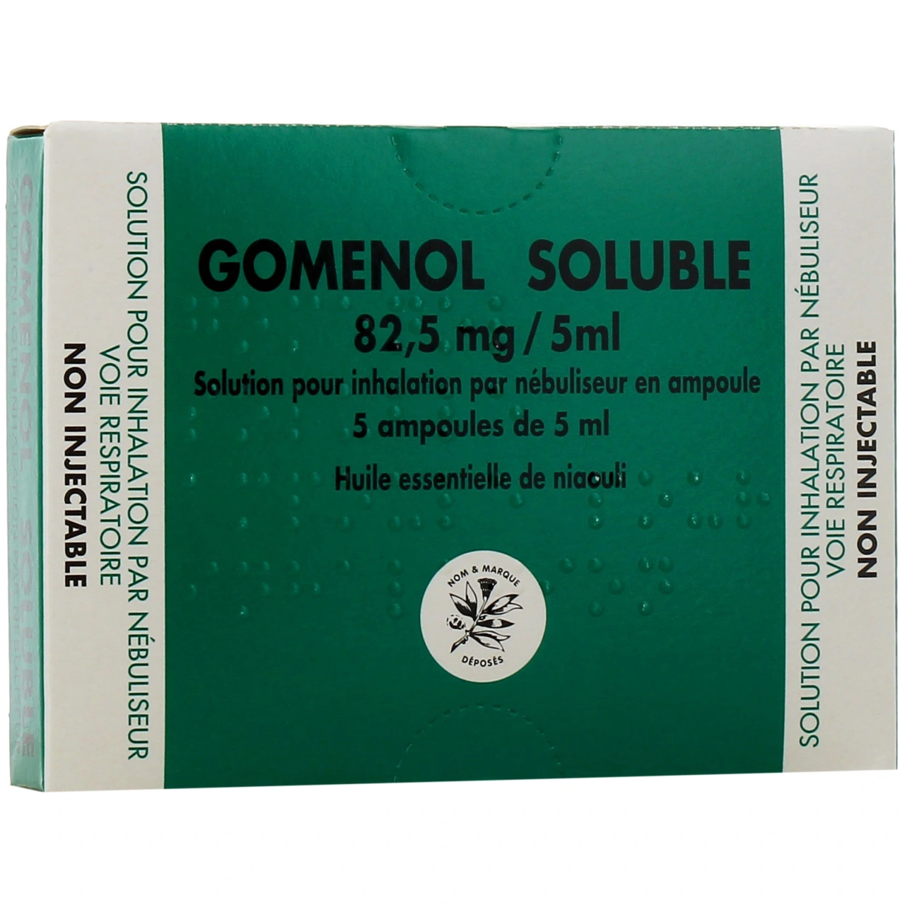 Gomenol Soluble ampoules - CCD