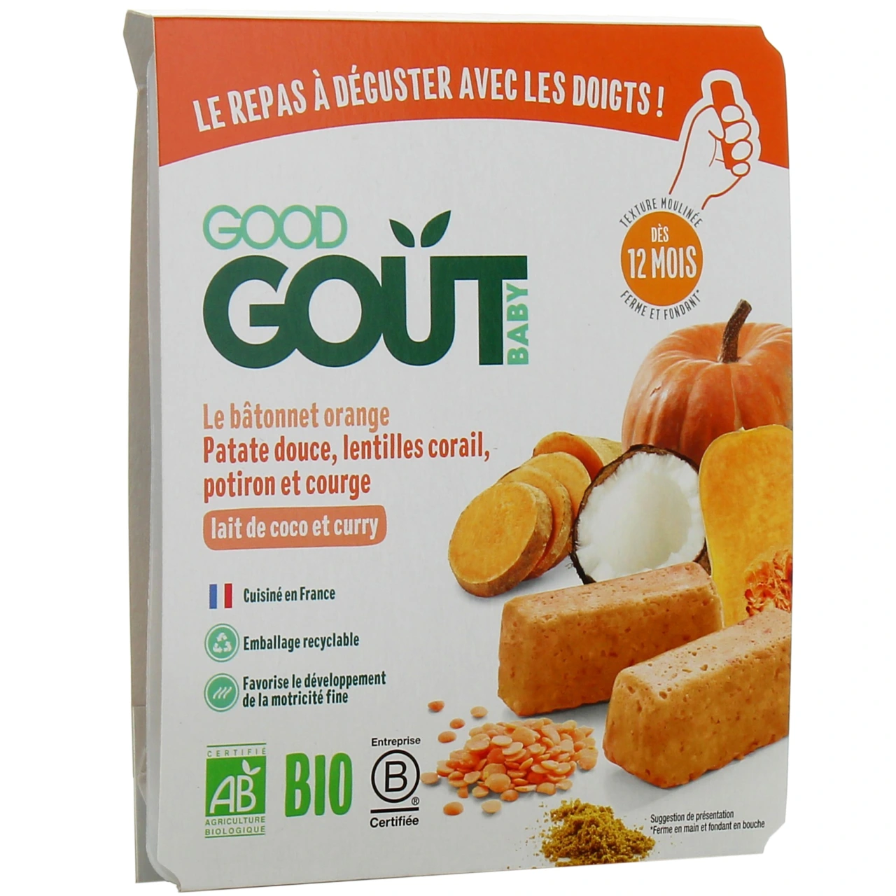 Good Goût Bâtonnet Orange - Good Goût