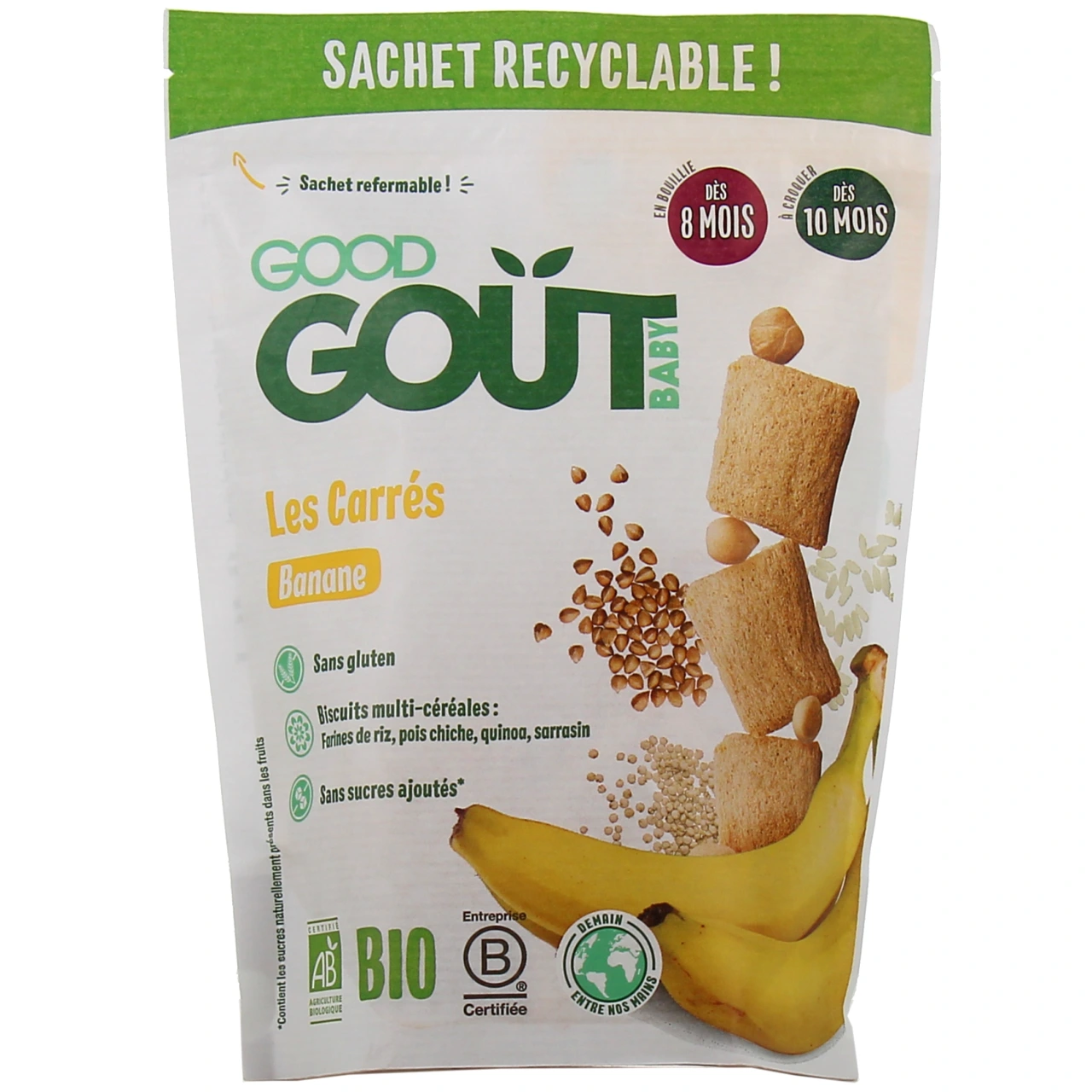 Good Goût Les Carrés dès 8 mois - Good Goût