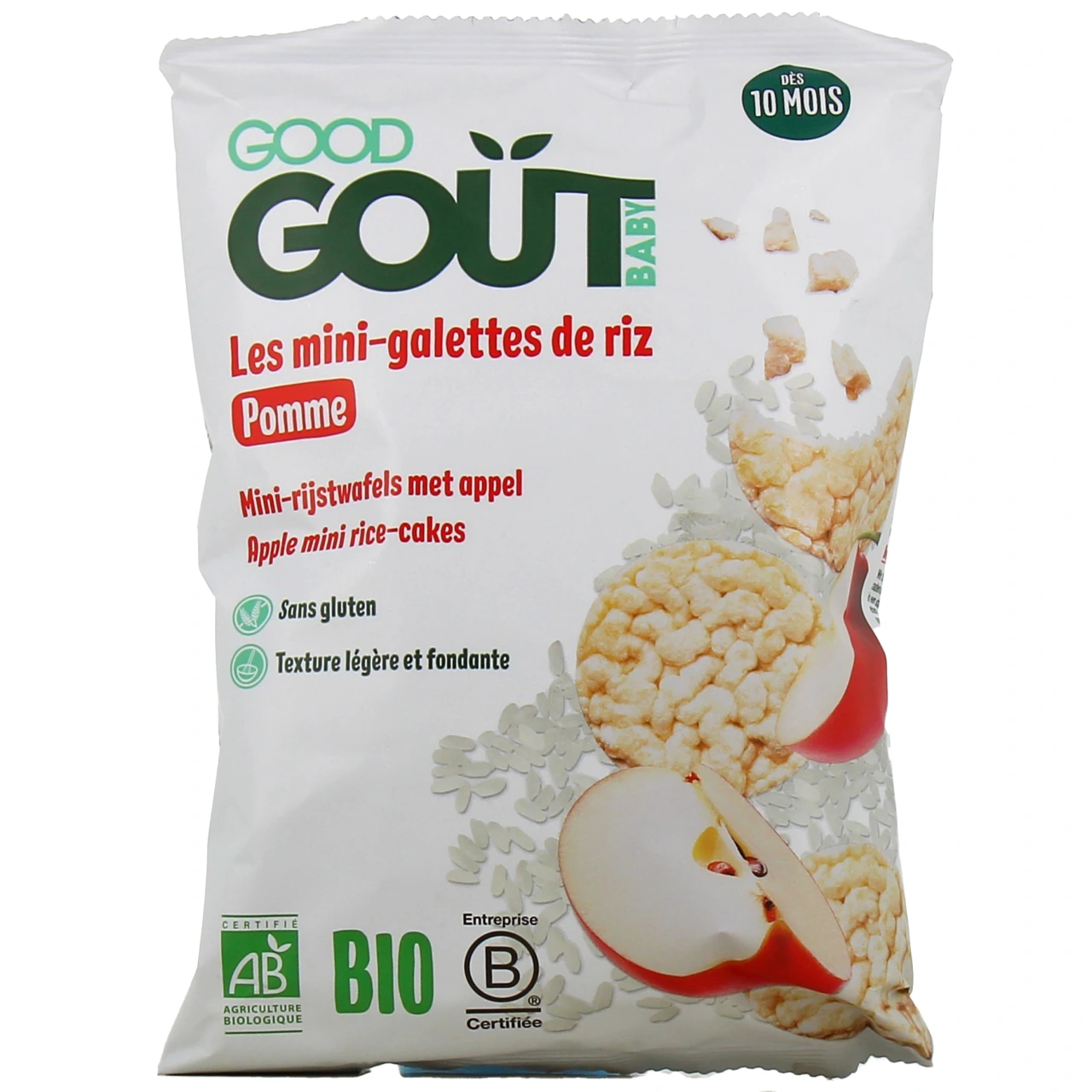 Good Goût Mini Galettes de Riz dès 10 mois - Vue 2