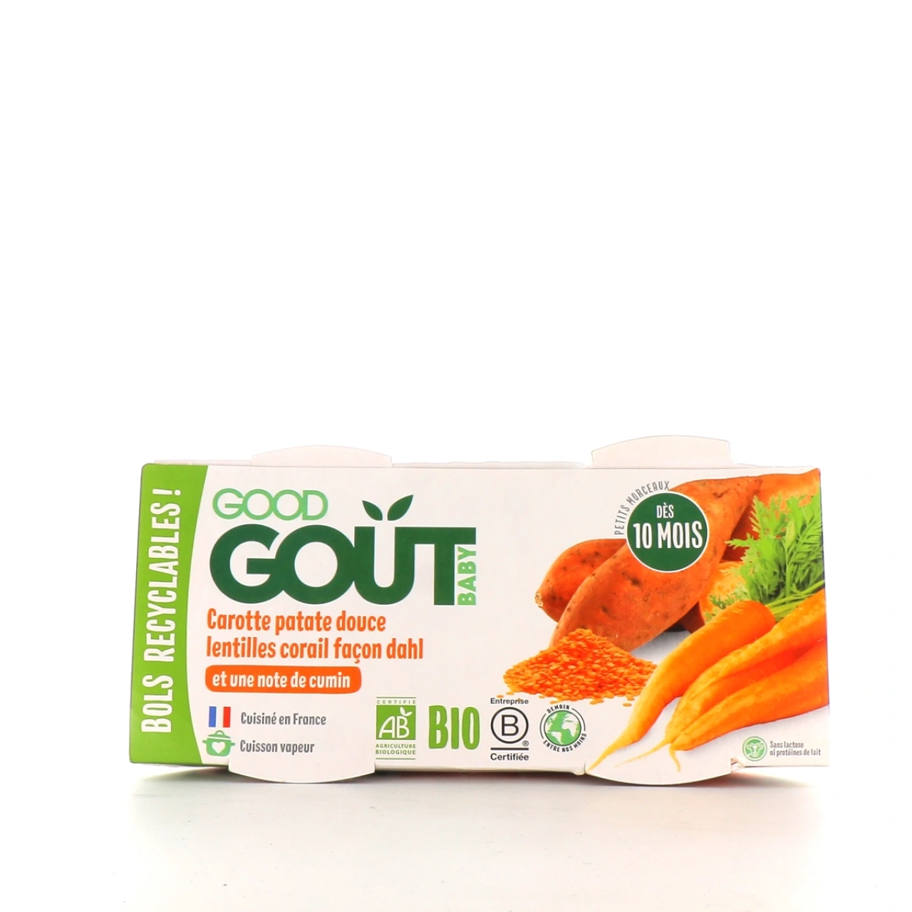 Good Goût Plat Bio pour Bébé - Good Goût
