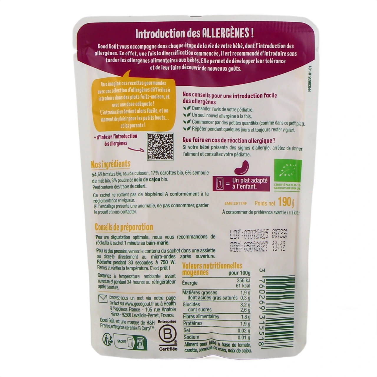 Good Goût Purée dès 6 mois - Vue 15