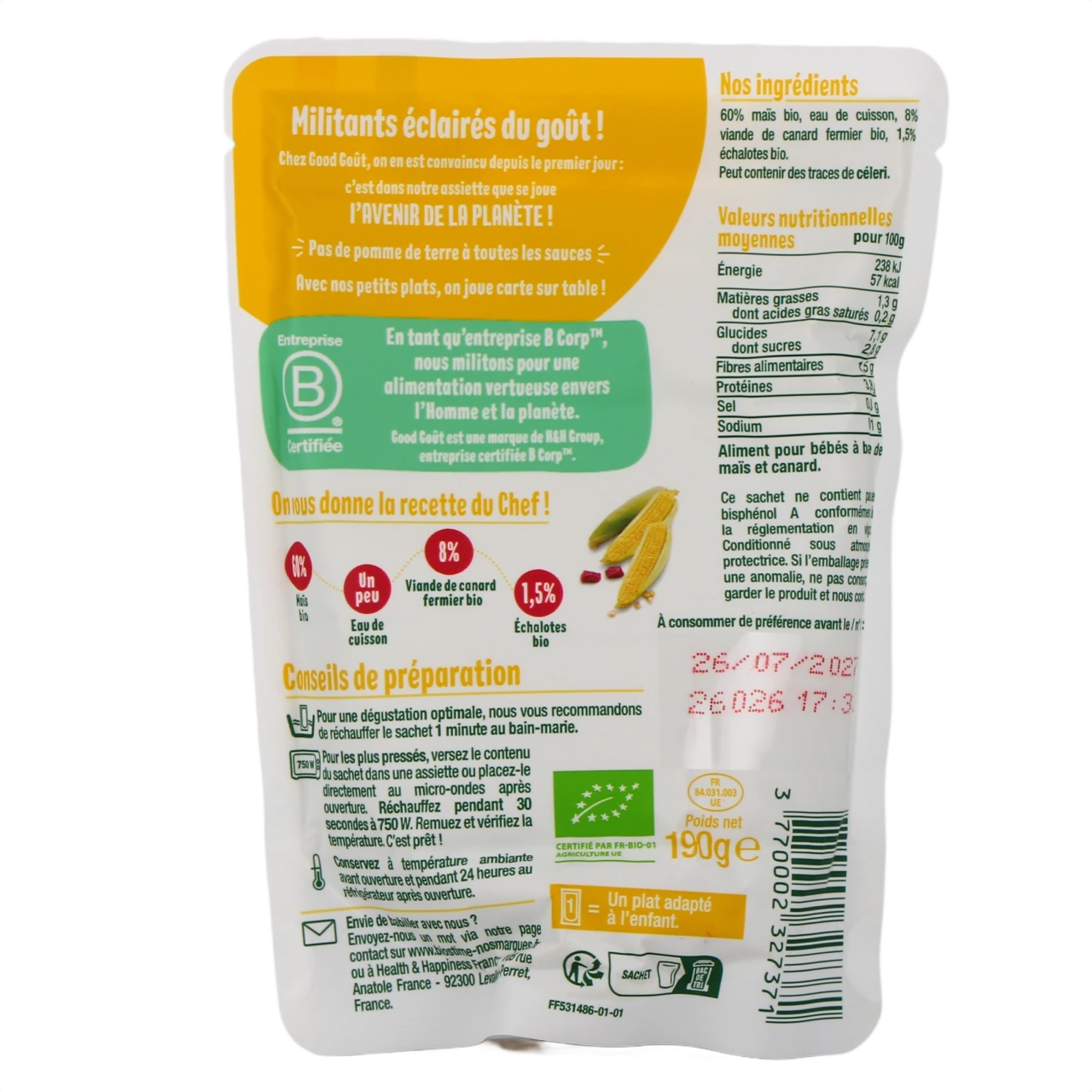 Good Goût Purée dès 6 mois - Vue 9