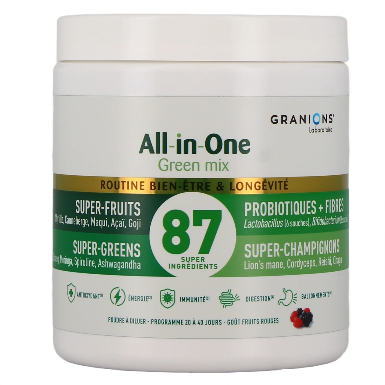 Granions All In One Green Mix - Vue 2