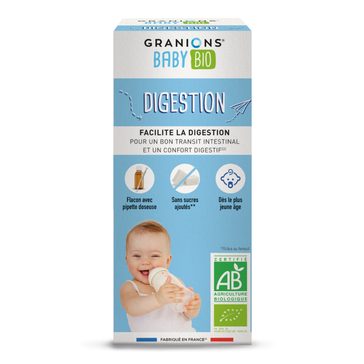 Granions Baby Bio Digestion Sirop - Vue 3