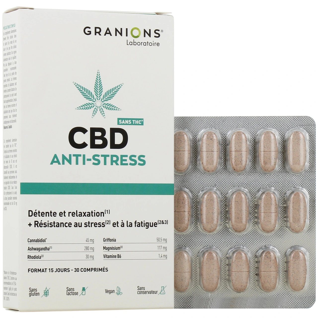 Granions CBD Anti-Stress - Granions